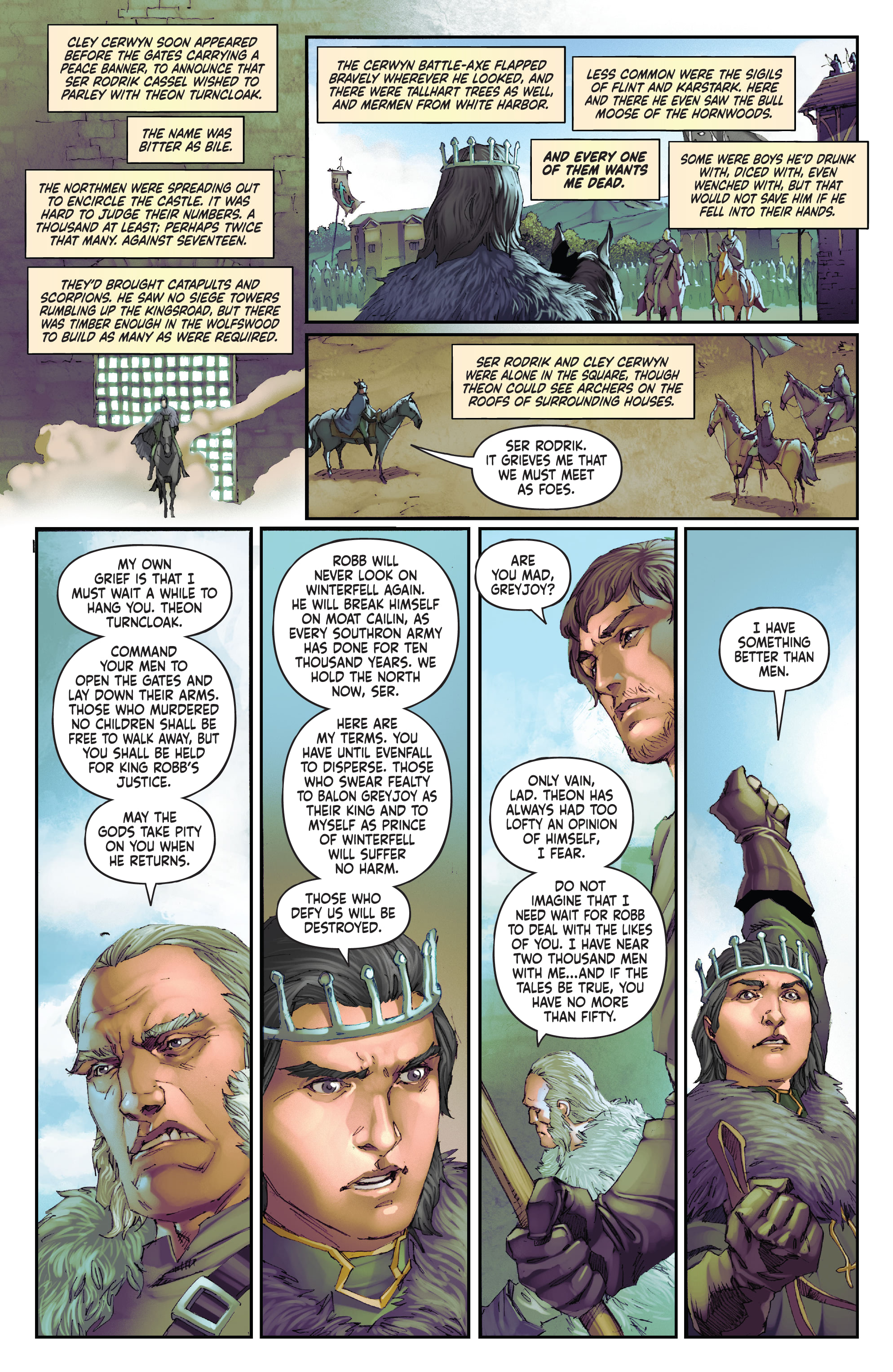 George R.R. Martin's A Clash Of Kings: The Comic Book Vol. 2 (2020-) issue 15 - Page 17