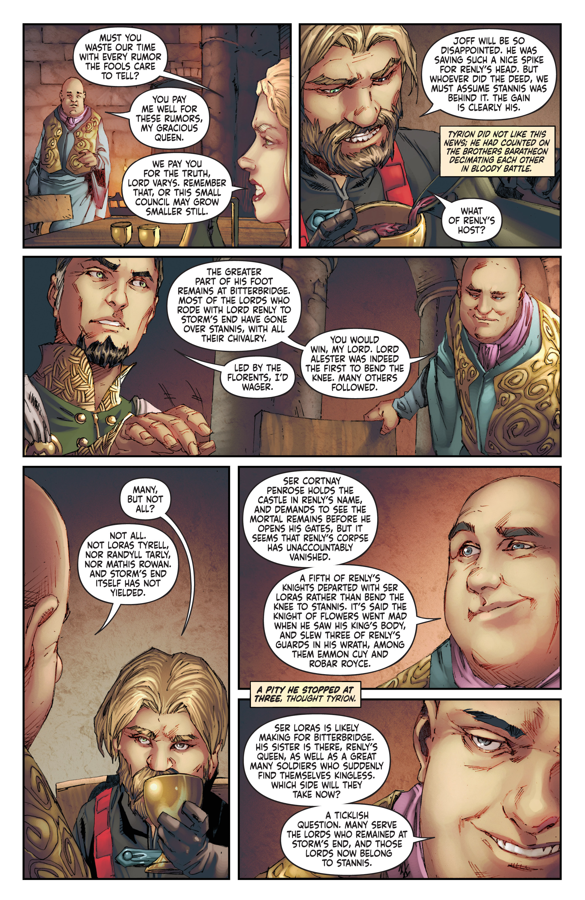 George R.R. Martin's A Clash Of Kings: The Comic Book Vol. 2 (2020-) issue 2 - Page 5