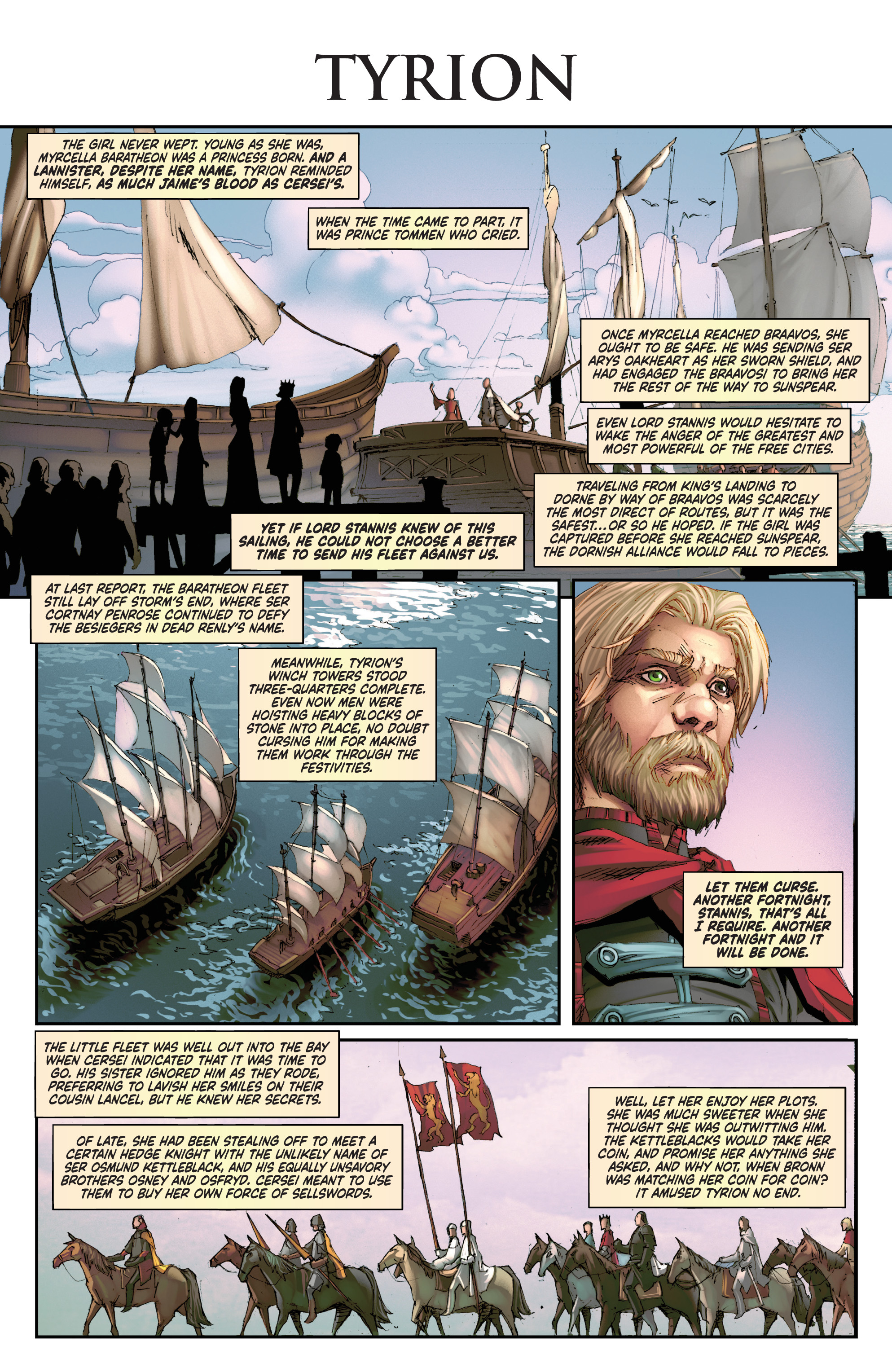 George R.R. Martin's A Clash Of Kings: The Comic Book Vol. 2 (2020-) issue 3 - Page 13