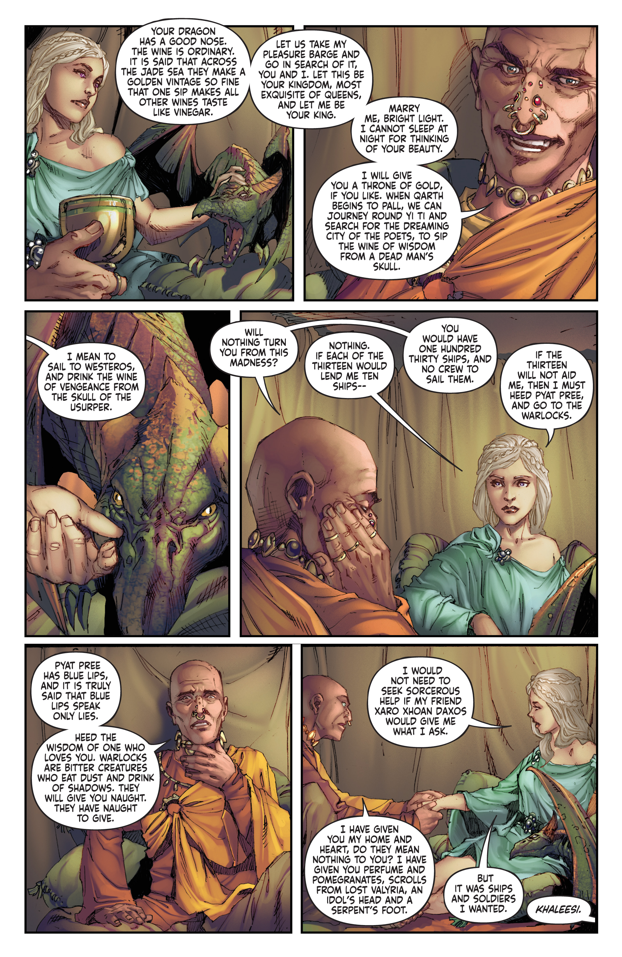 George R.R. Martin's A Clash Of Kings: The Comic Book Vol. 2 (2020-) issue 4 - Page 6