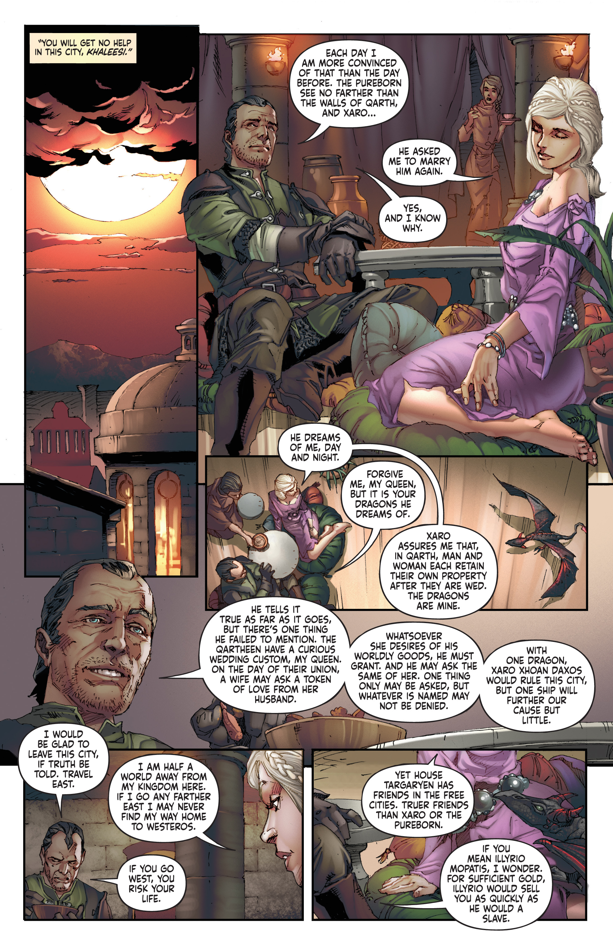 George R.R. Martin's A Clash Of Kings: The Comic Book Vol. 2 (2020-) issue 4 - Page 9