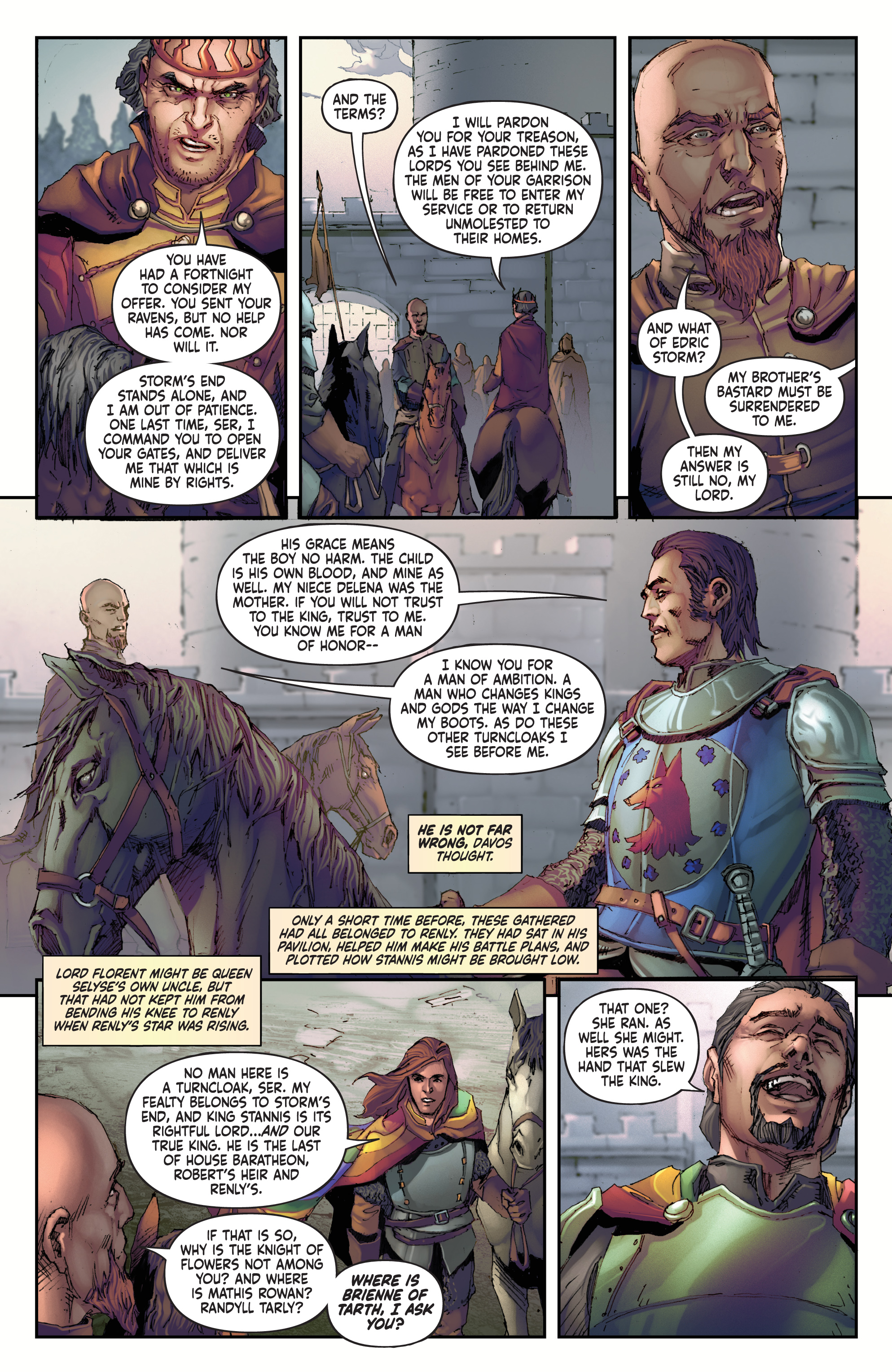 George R.R. Martin's A Clash Of Kings: The Comic Book Vol. 2 (2020-) issue 4 - Page 12