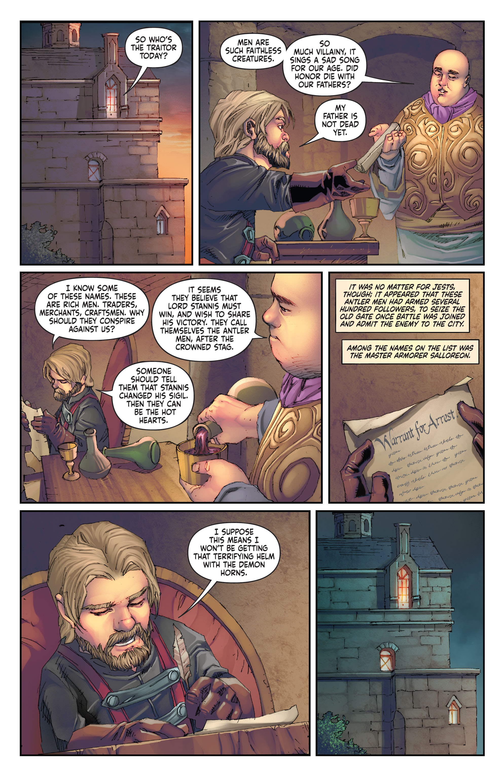 George R.R. Martin's A Clash Of Kings: The Comic Book Vol. 2 (2020-): Chapter 9 - Page 8