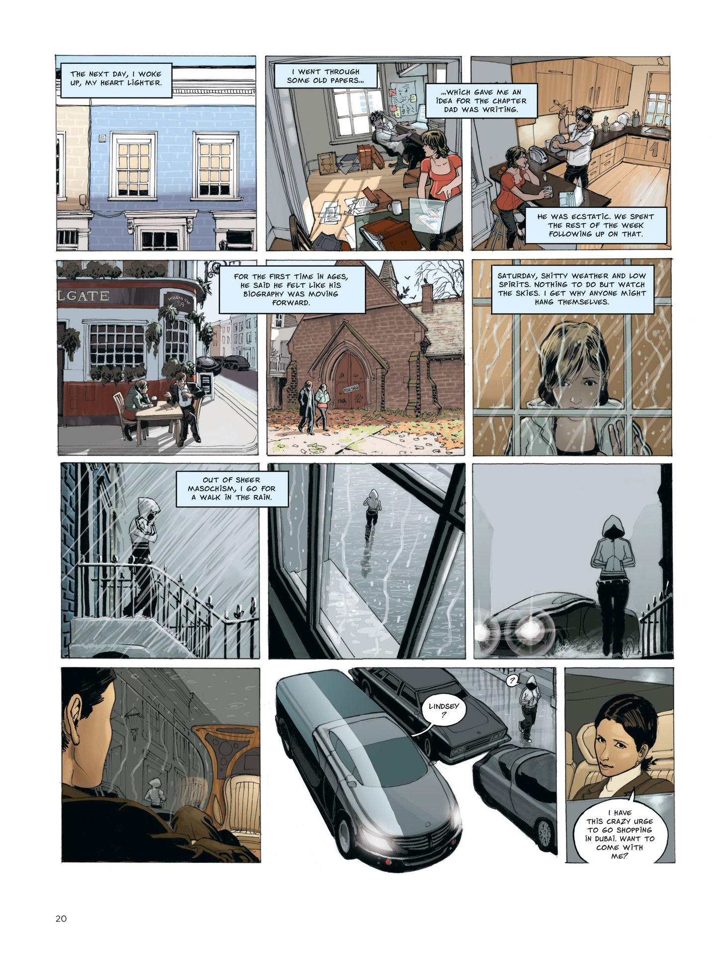 <{ $series->title }} issue 1 - Page 20