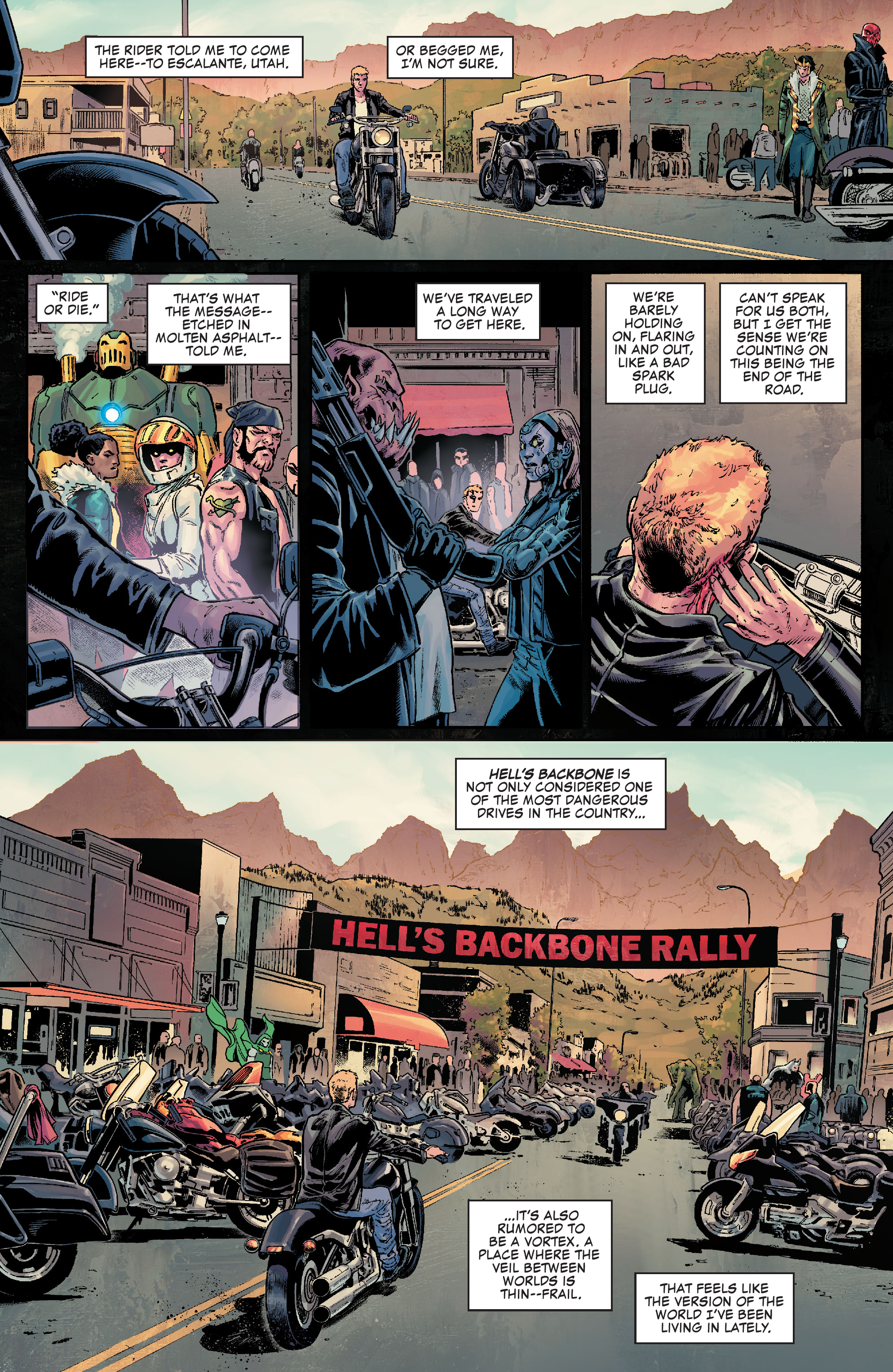 Ghost Rider Chapter Page