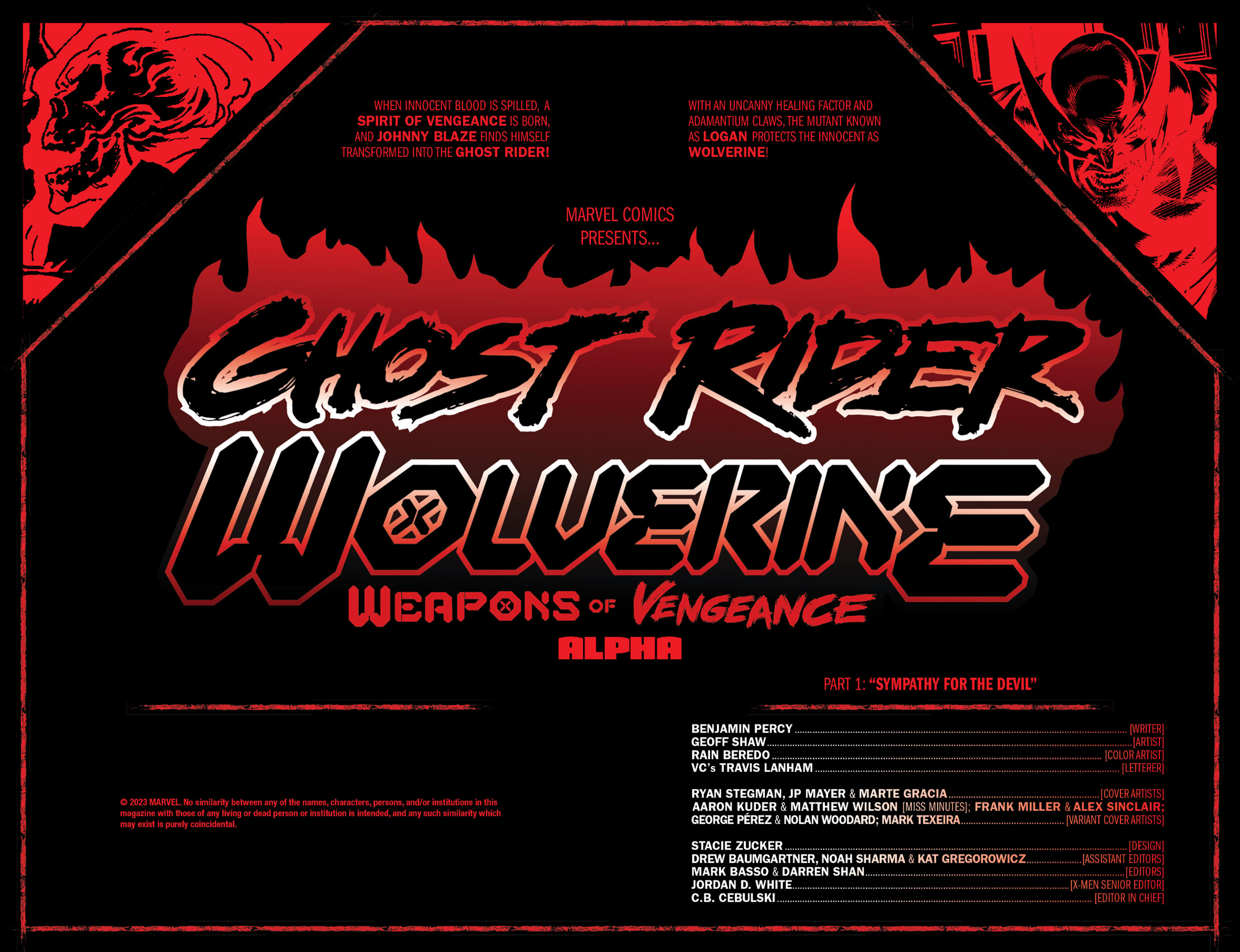 Ghost Rider / Wolverine: Weapons of Vengeance - Alpha (2023-) issue 1 - Page 5