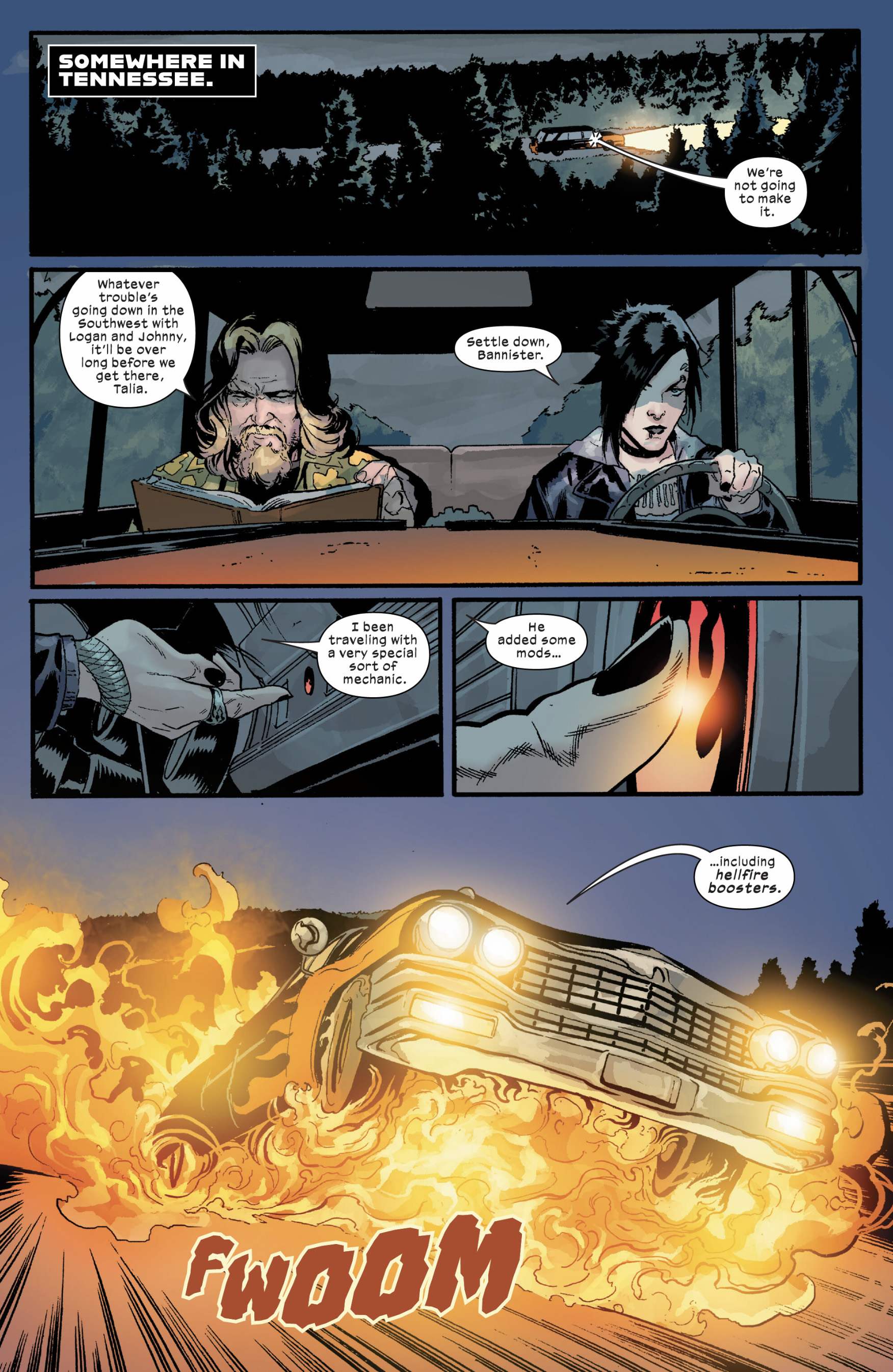 Ghost Rider / Wolverine: Weapons of Vengeance - Omega (2023-) issue 1 - Page 9