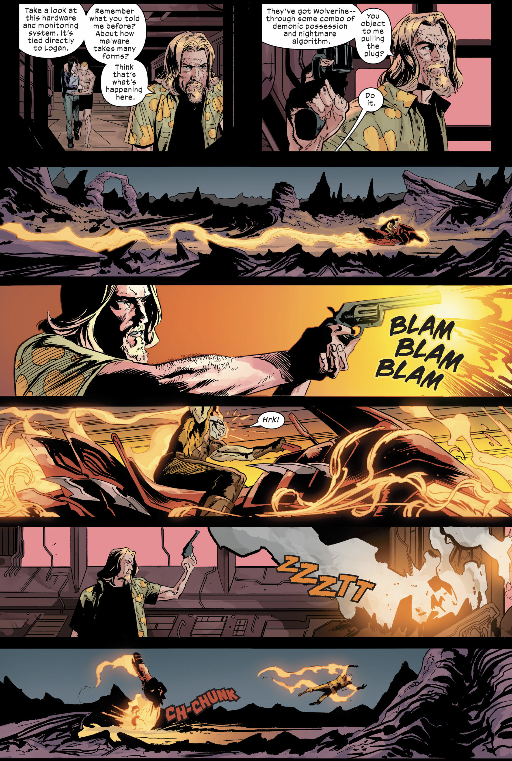 Ghost Rider / Wolverine: Weapons of Vengeance - Omega (2023-) issue 1 - Page 18