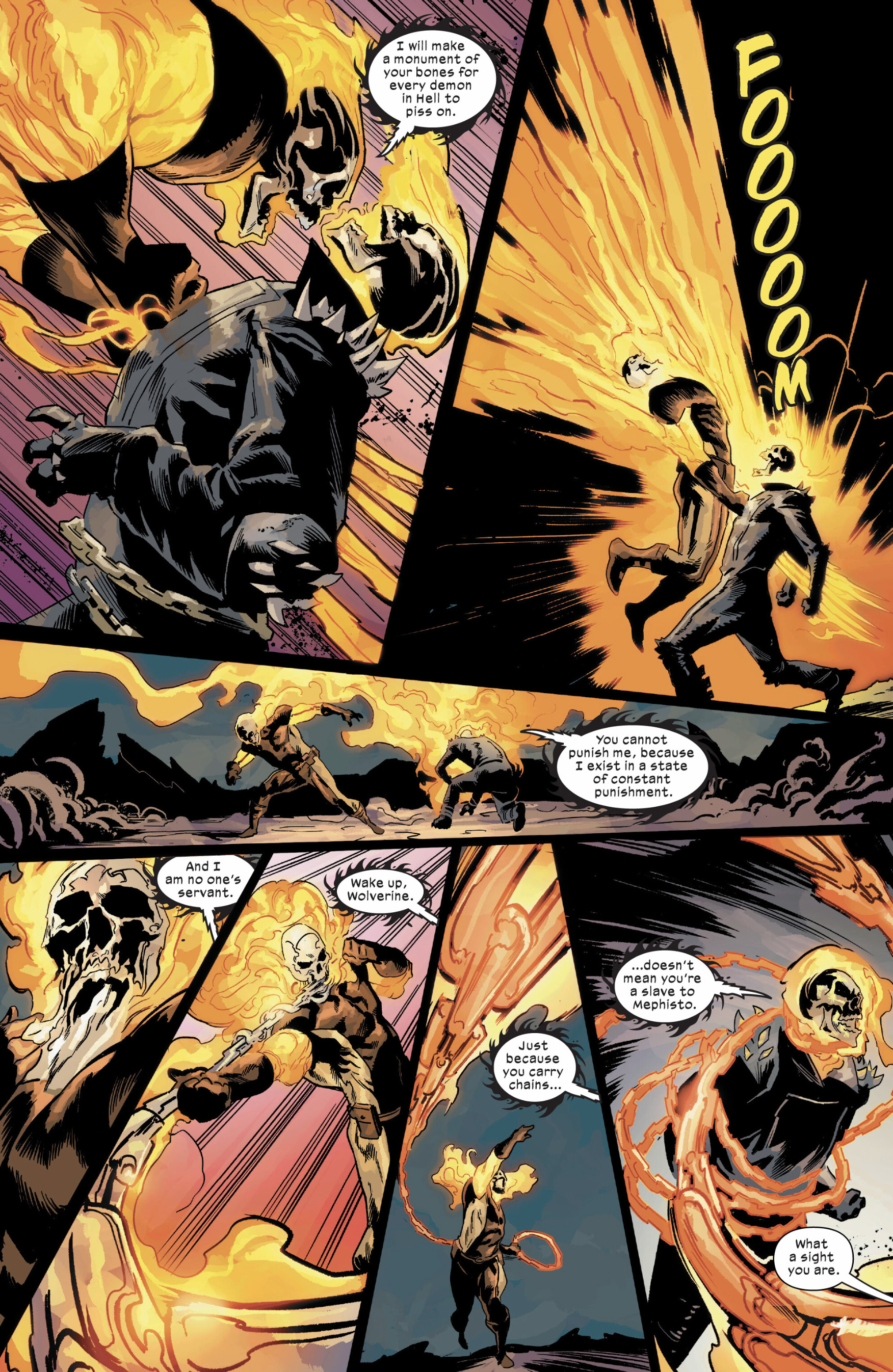 Ghost Rider / Wolverine: Weapons of Vengeance - Omega (2023-) issue 1 - Page 25