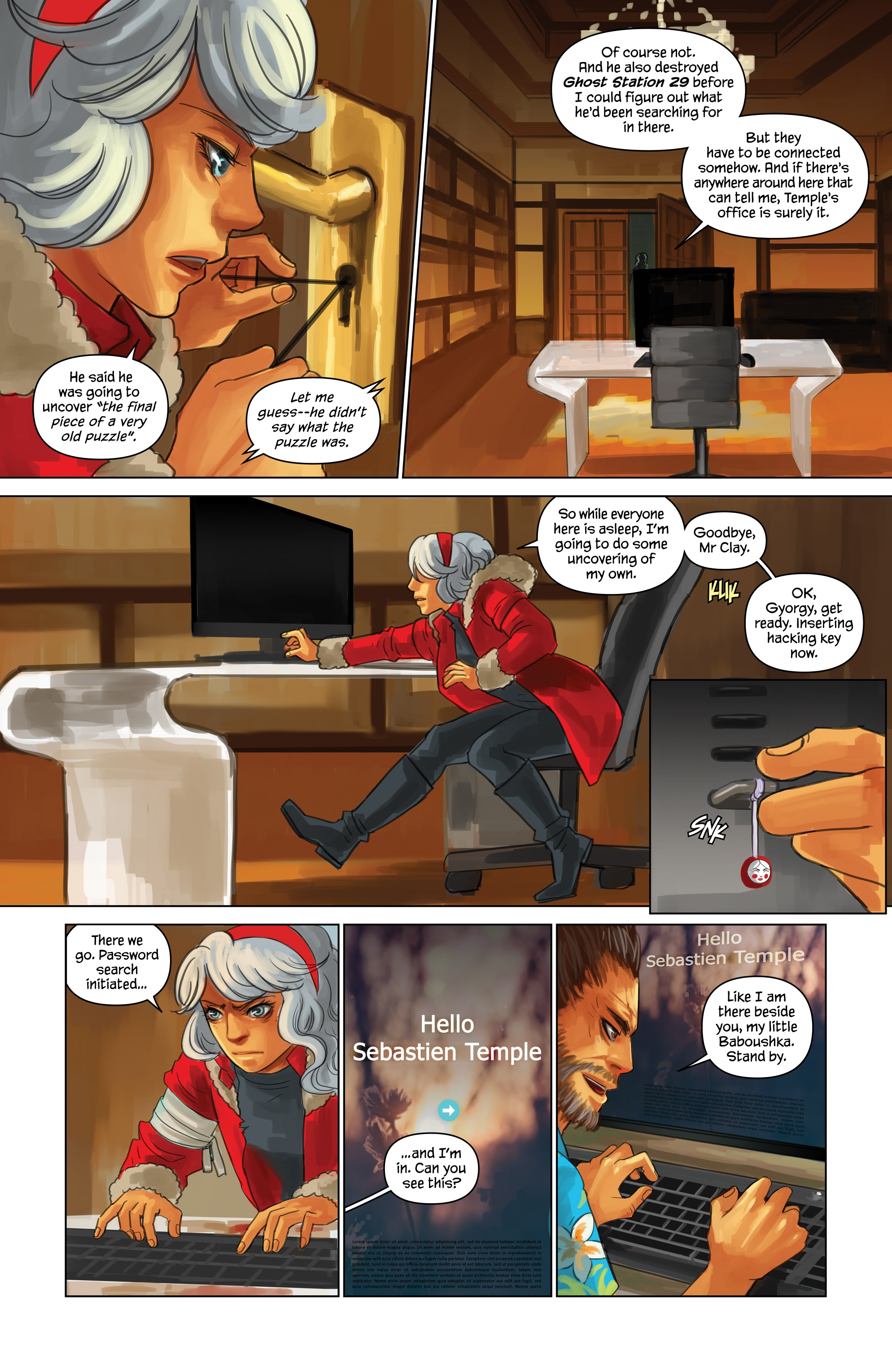 <{ $series->title }} issue 3 - Page 11