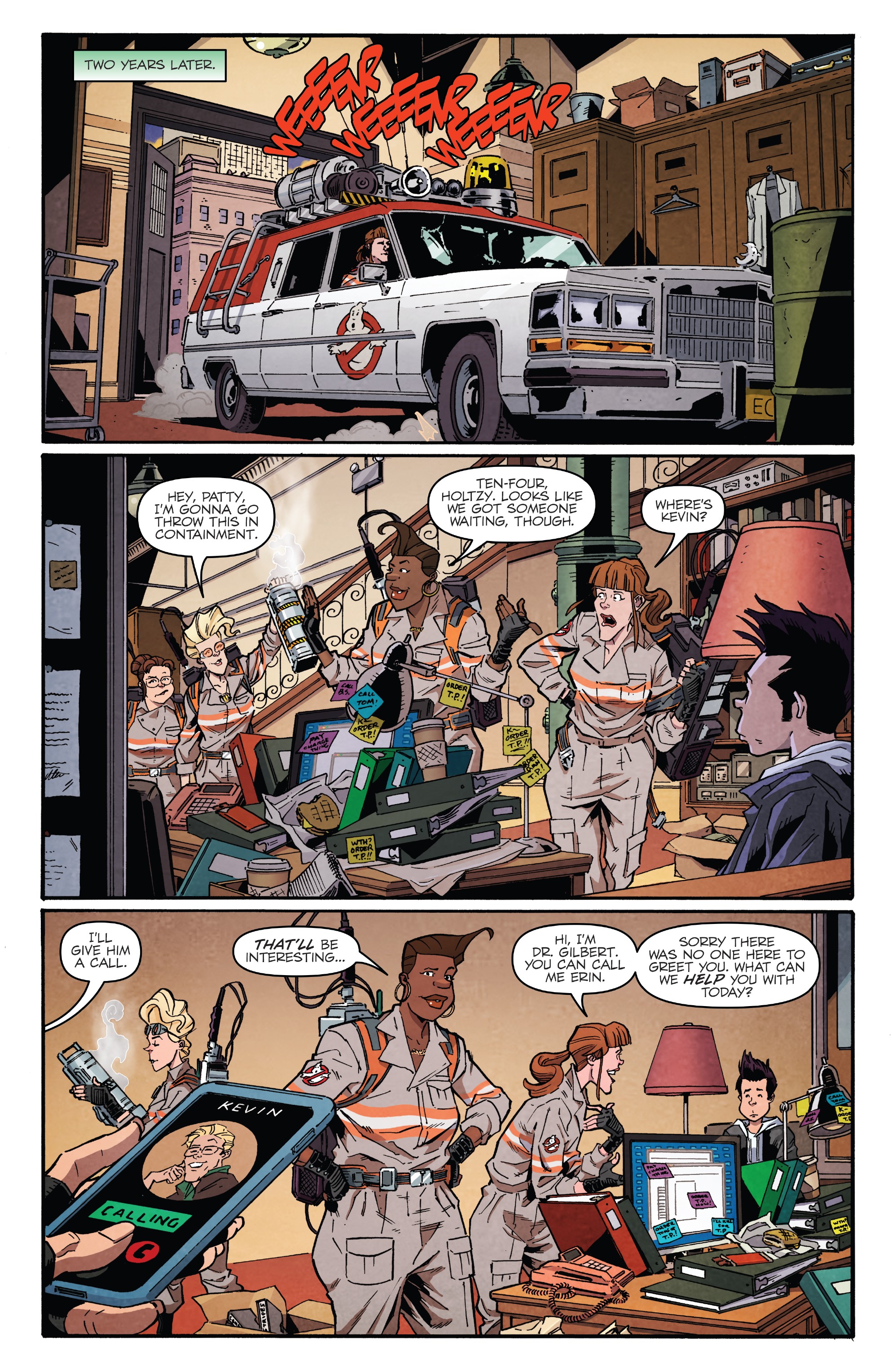 Ghostbusters: 35th Anniversary: Answer the Call Ghostbusters (2019) issue 1 - Page 7