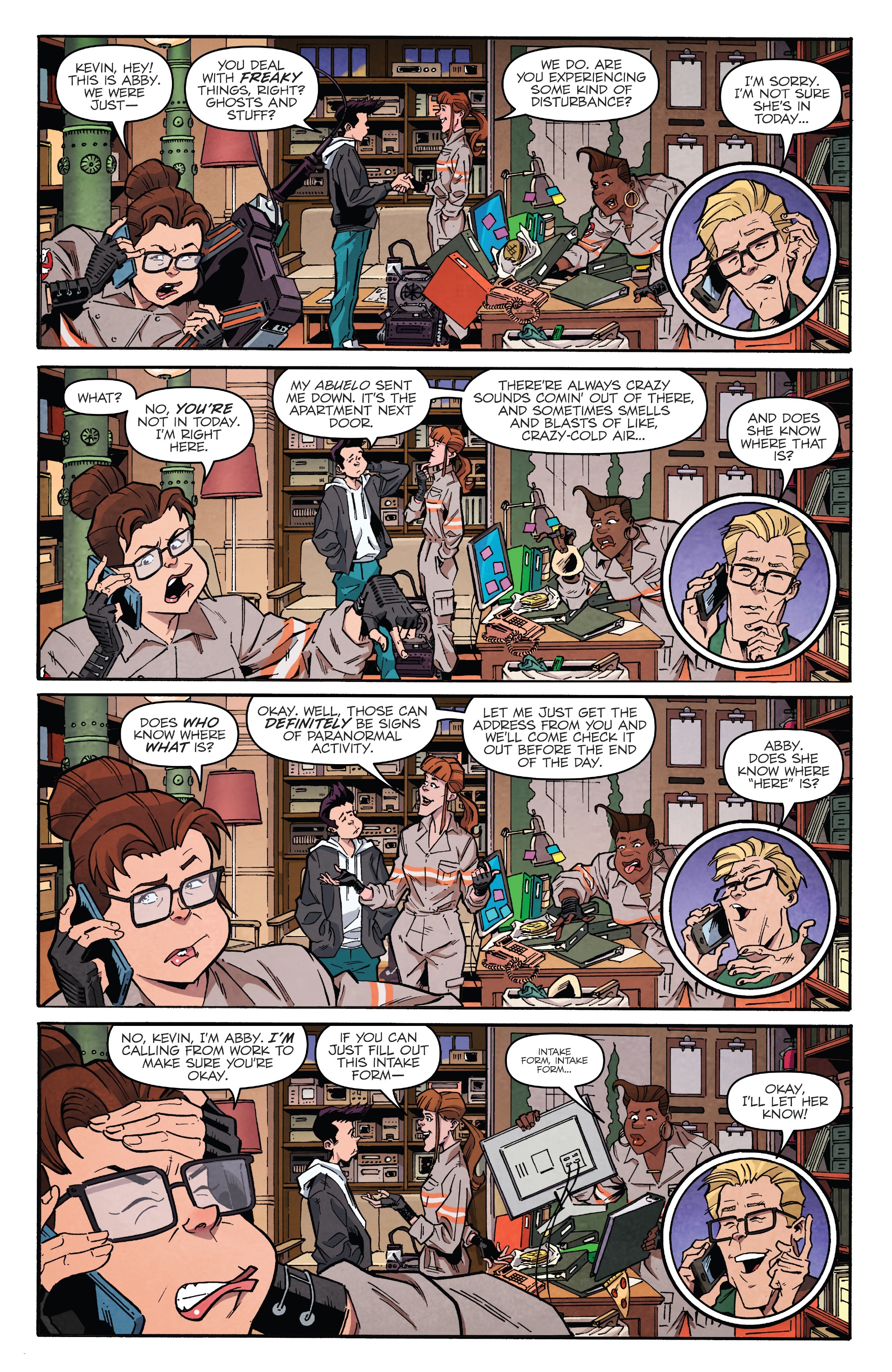 Ghostbusters: 35th Anniversary: Answer the Call Ghostbusters (2019) issue 1 - Page 8