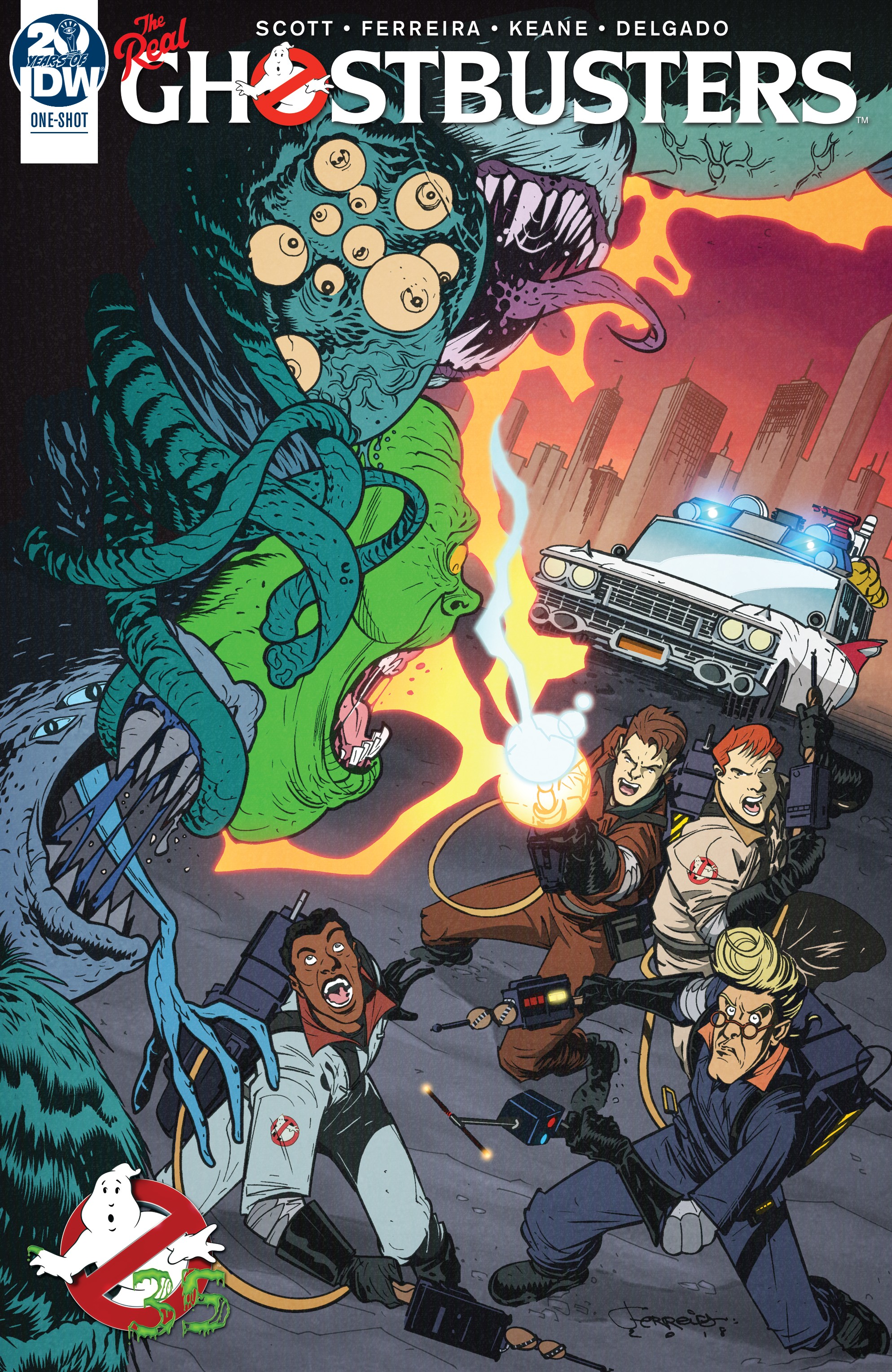Ghostbusters: 35th Anniversary: Real Ghostbusters (2019): Chapter 1 - Page 1