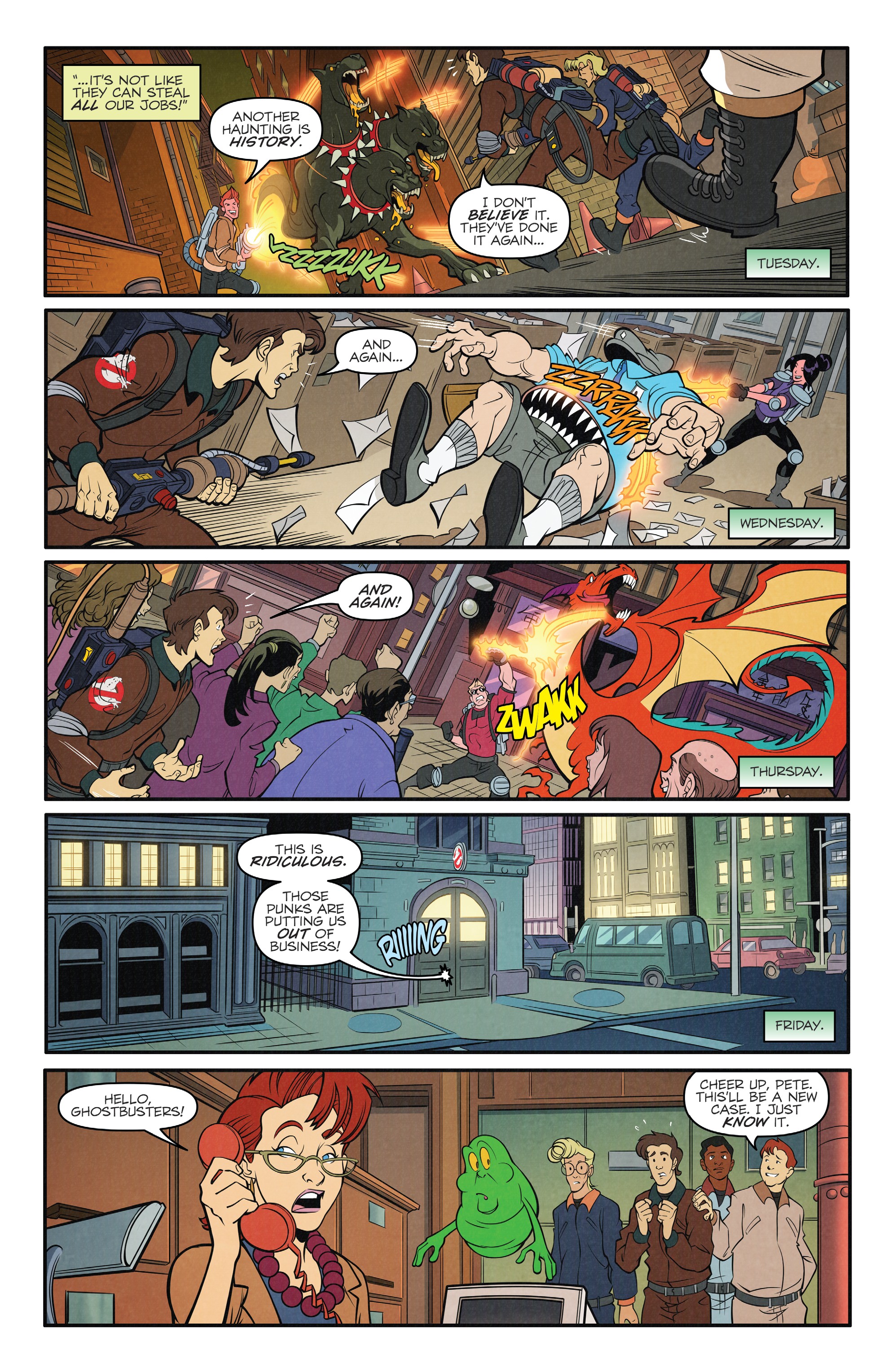 Ghostbusters: 35th Anniversary: Real Ghostbusters (2019) issue 1 - Page 11