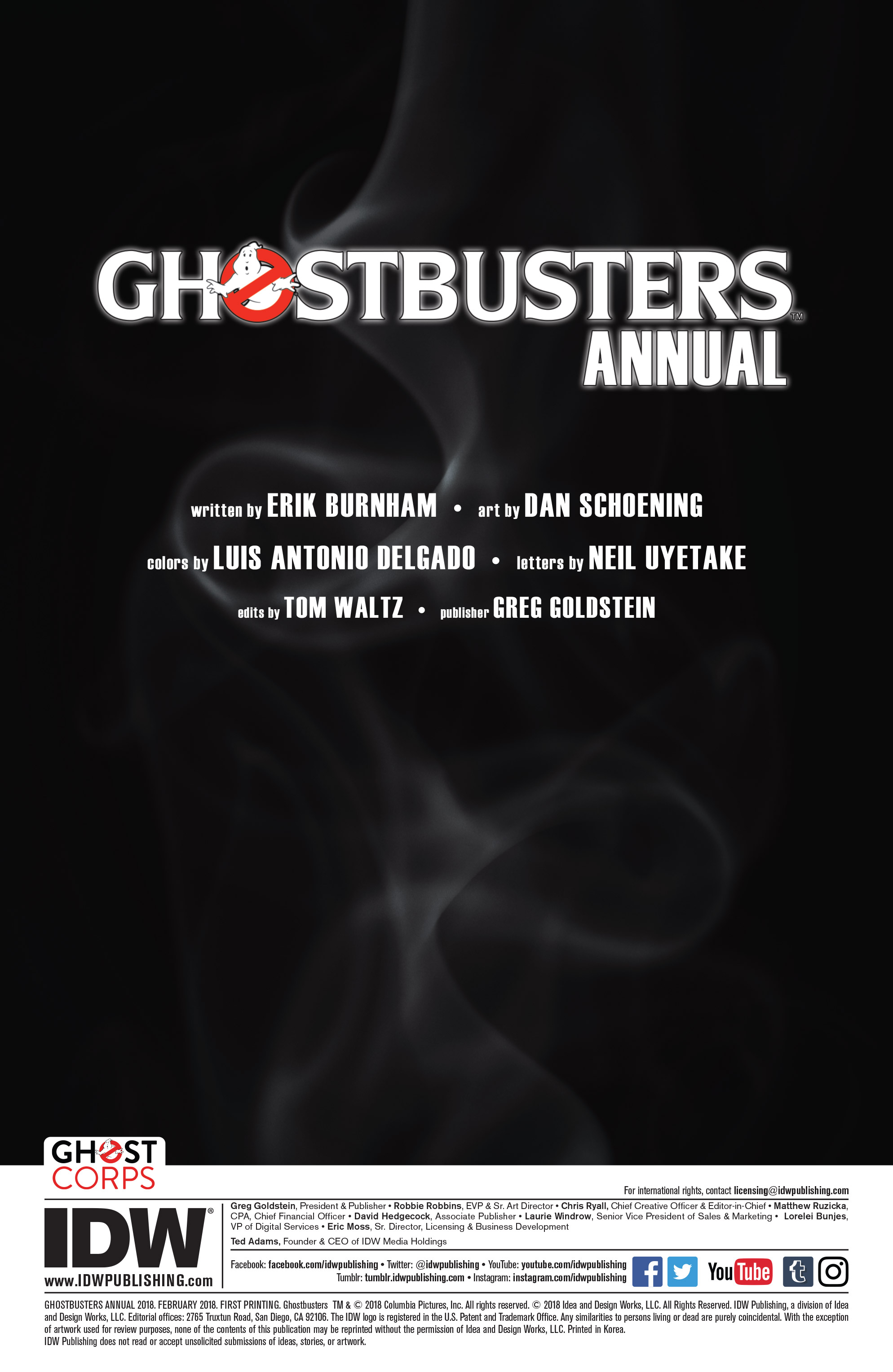 Ghostbusters Annual 2018: Chapter 1 - Page 2