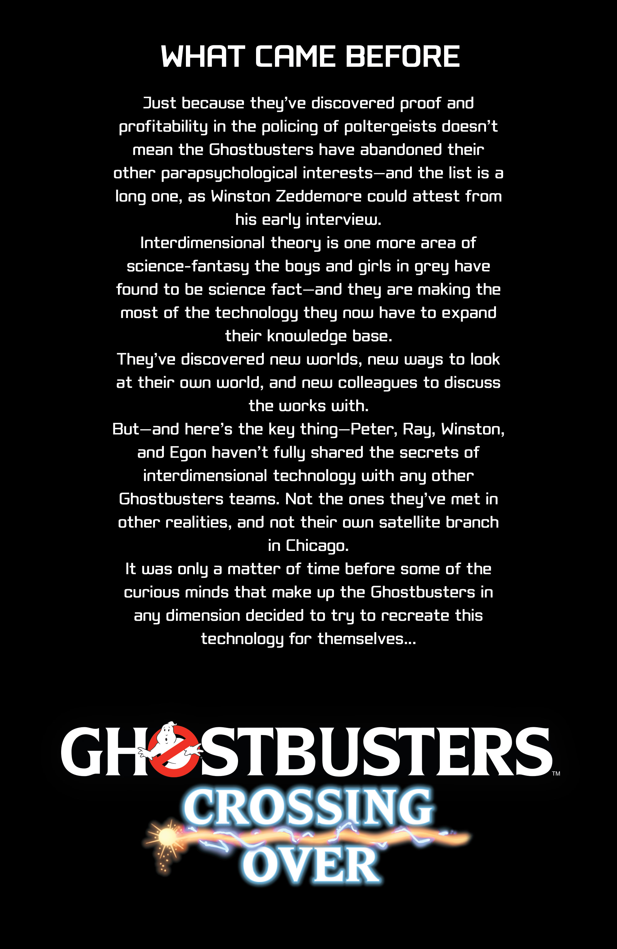 Ghostbusters: Crossing Over (2018-): Chapter 1 - Page 3