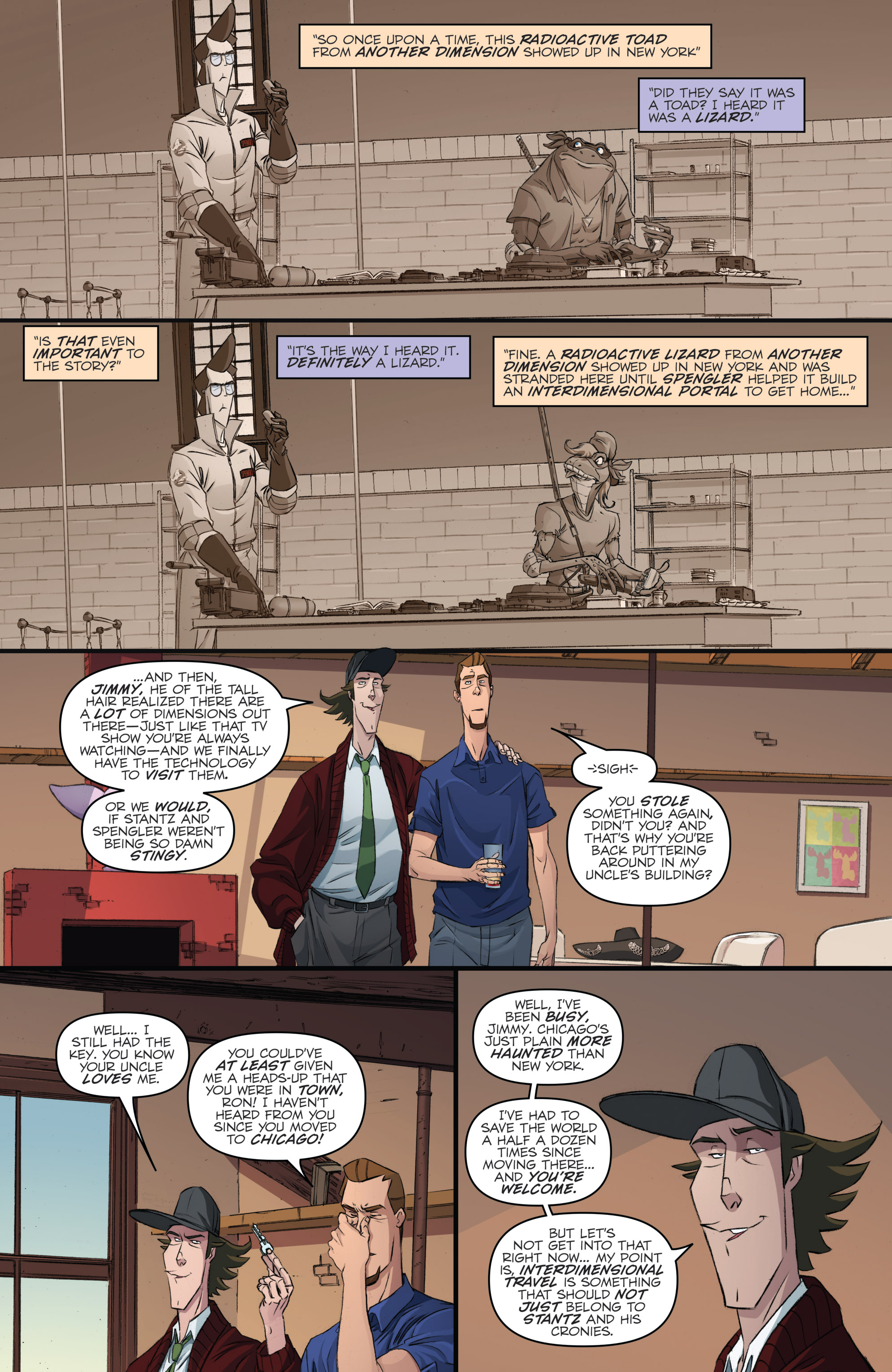 Ghostbusters: Crossing Over (2018-) issue 1 - Page 5