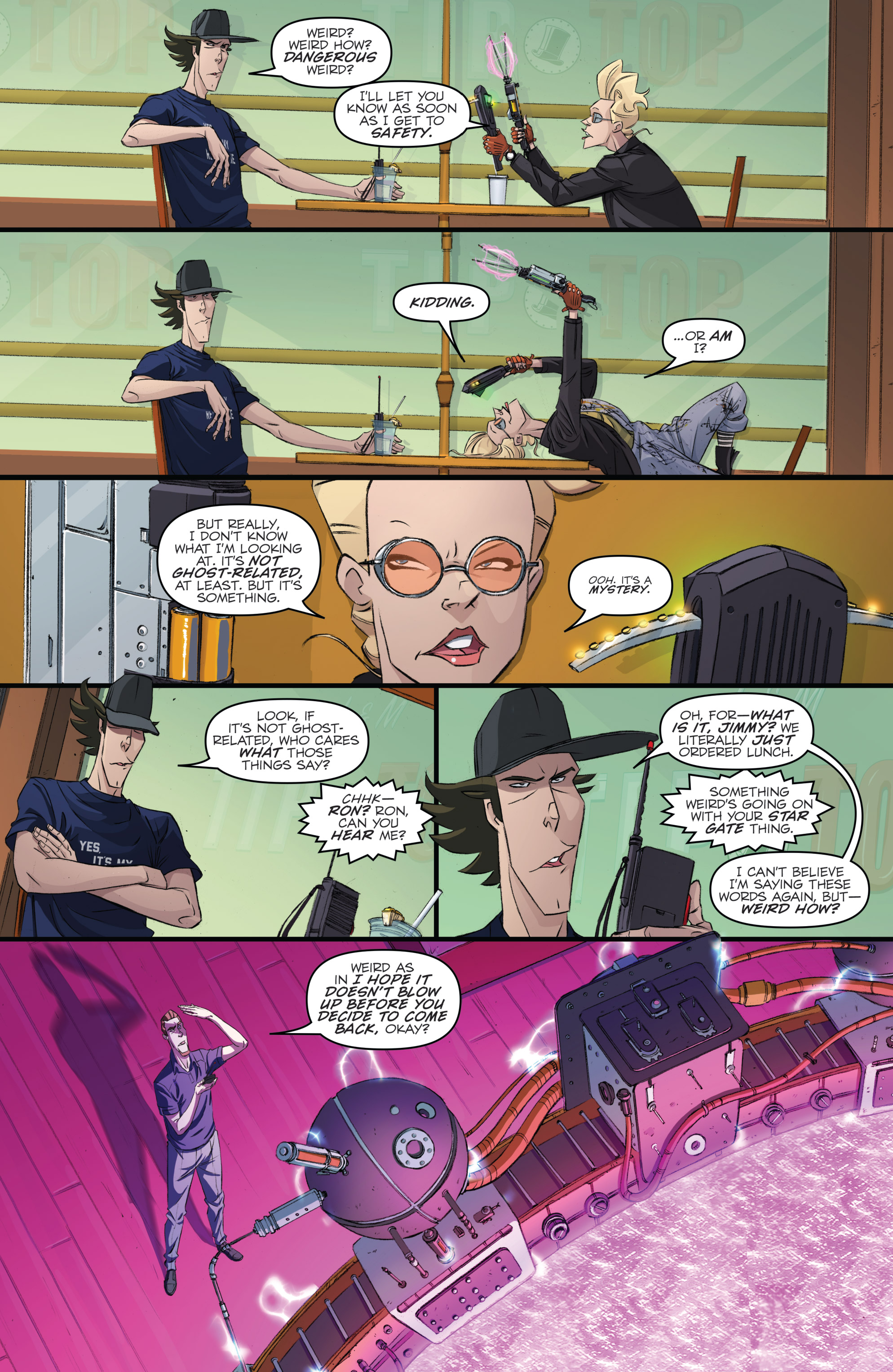 Ghostbusters Crossing Over 18 Chapter 1 Page 19