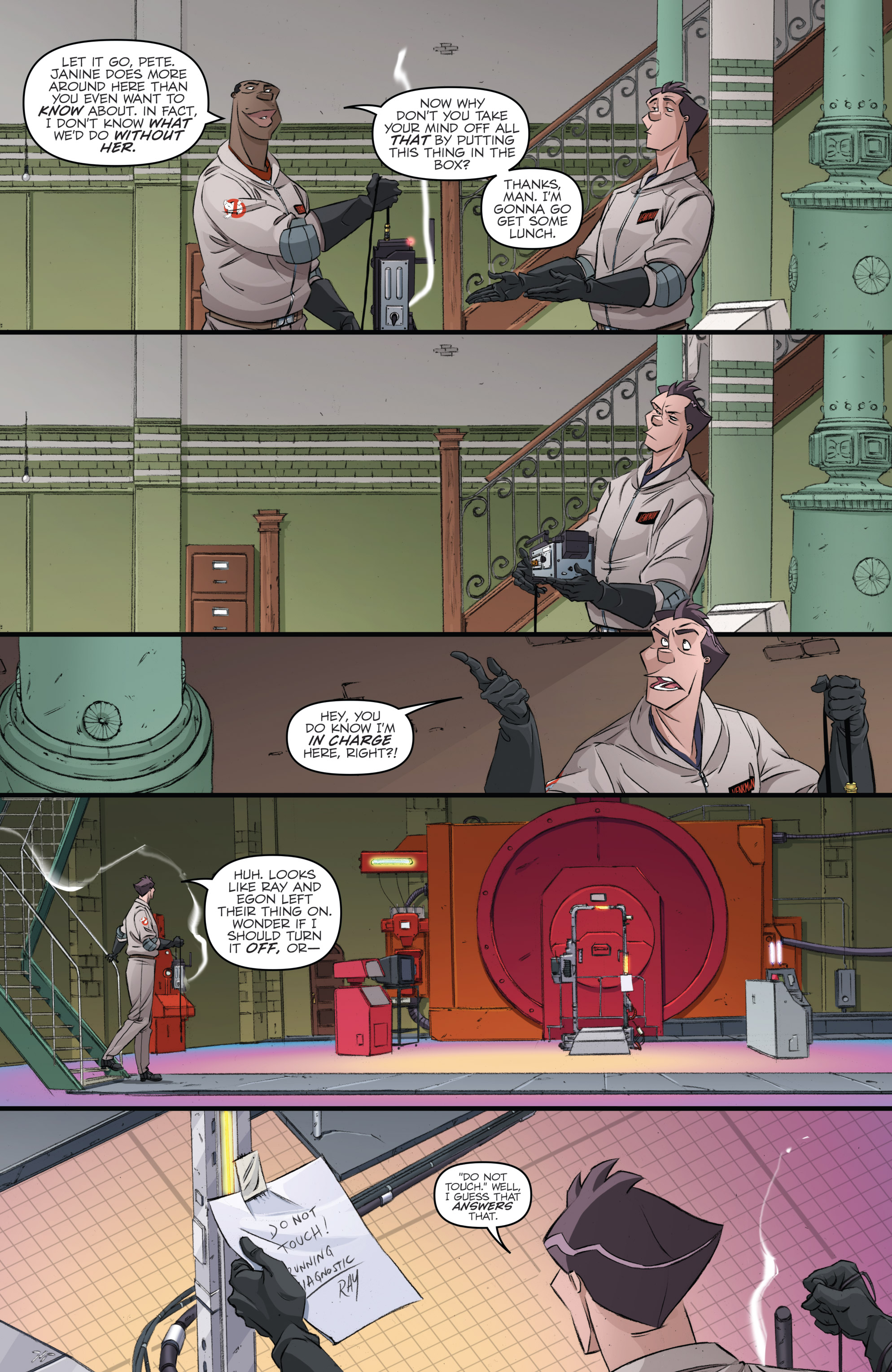 Ghostbusters: Crossing Over (2018-) issue 1 - Page 23