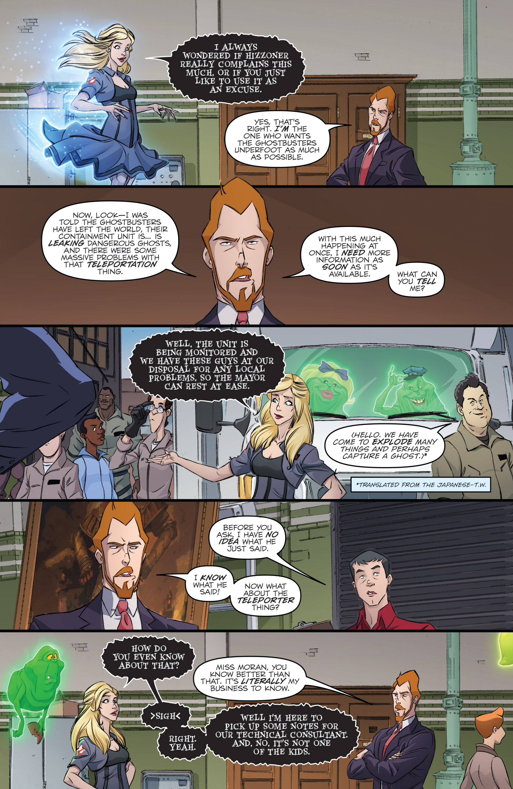 Ghostbusters: Crossing Over (2018-) issue 5 - Page 8