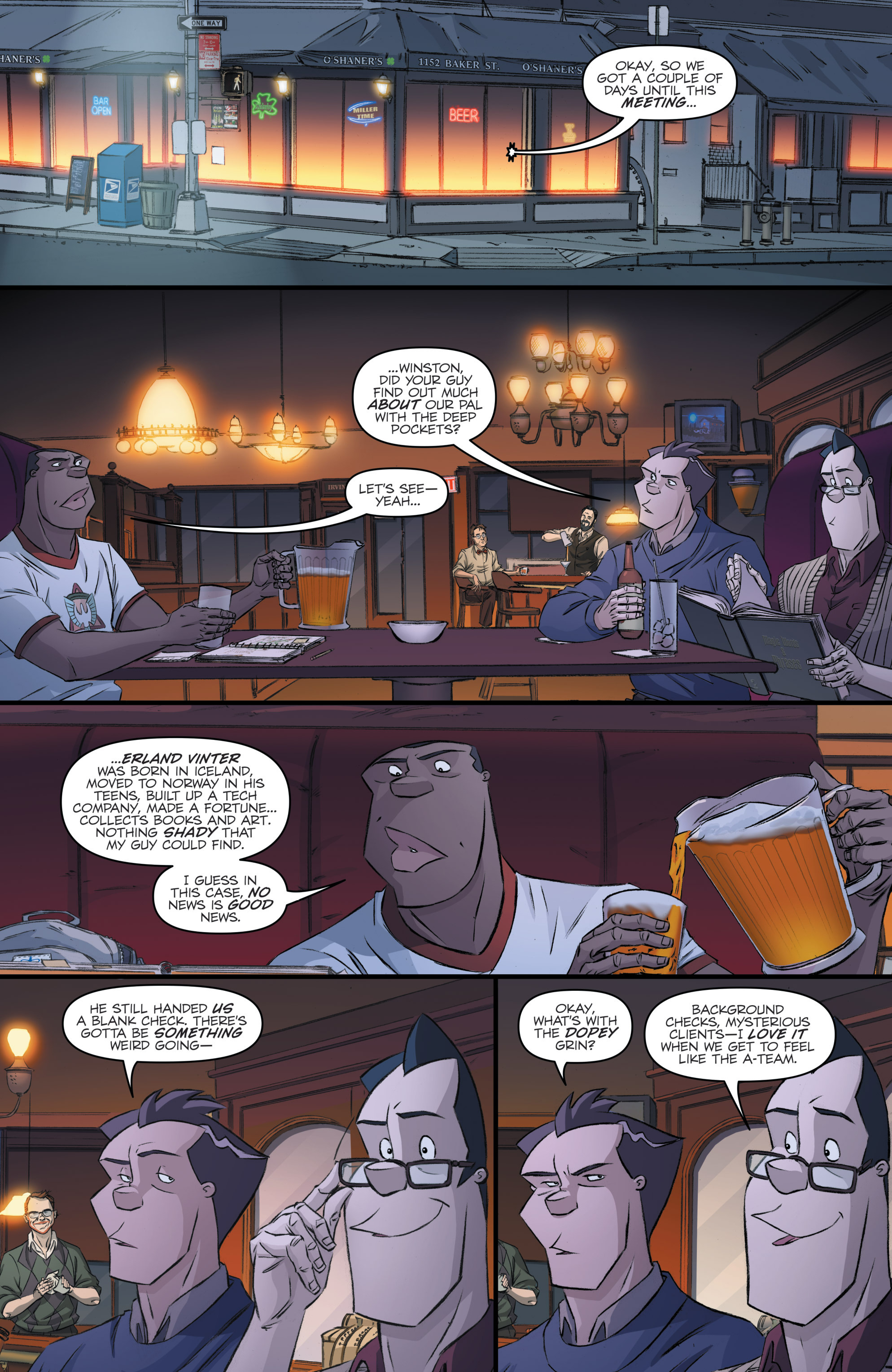 <{ $series->title }} issue 1 - Page 19