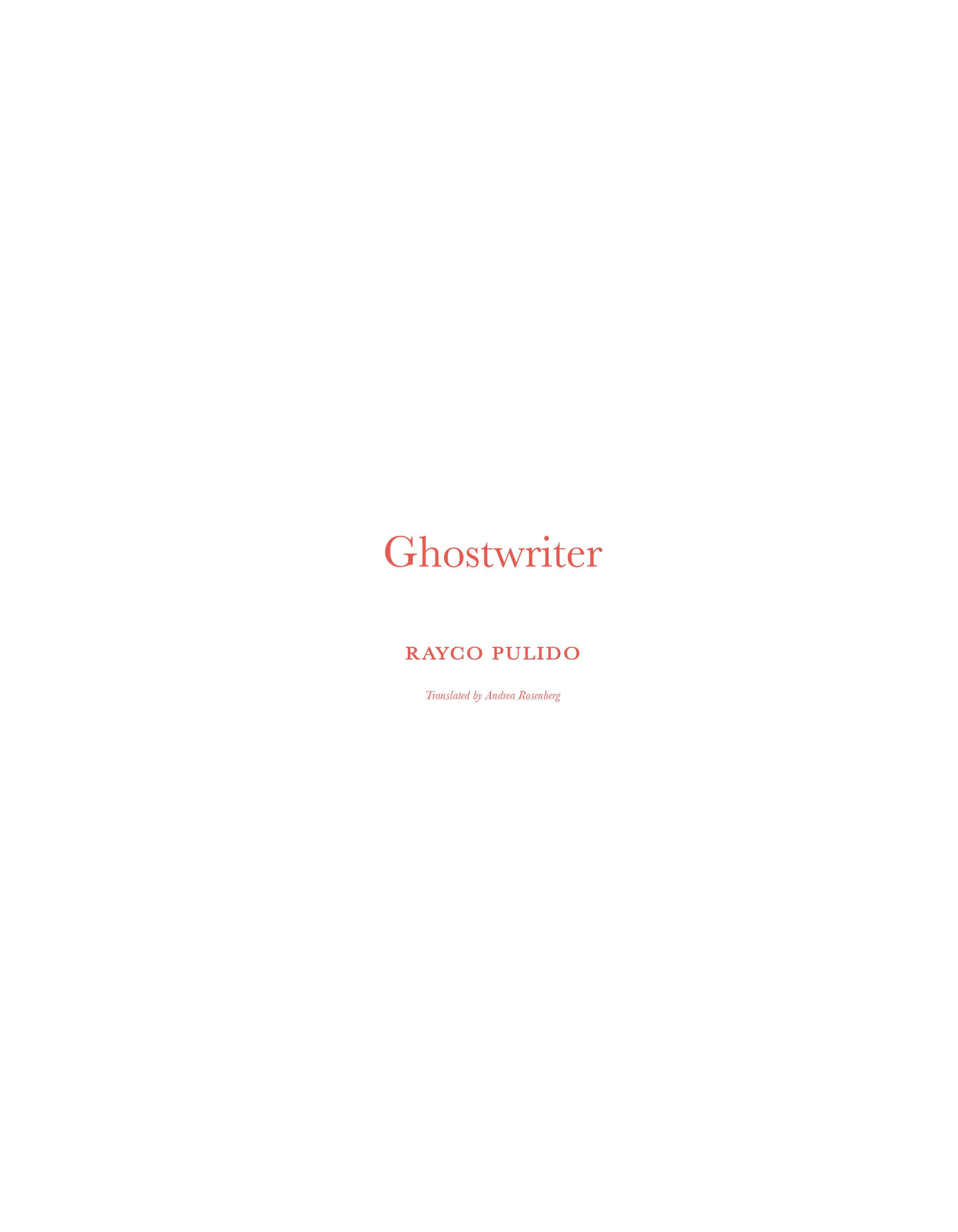 Ghostwriter (2020): Chapter 1 - Page 2
