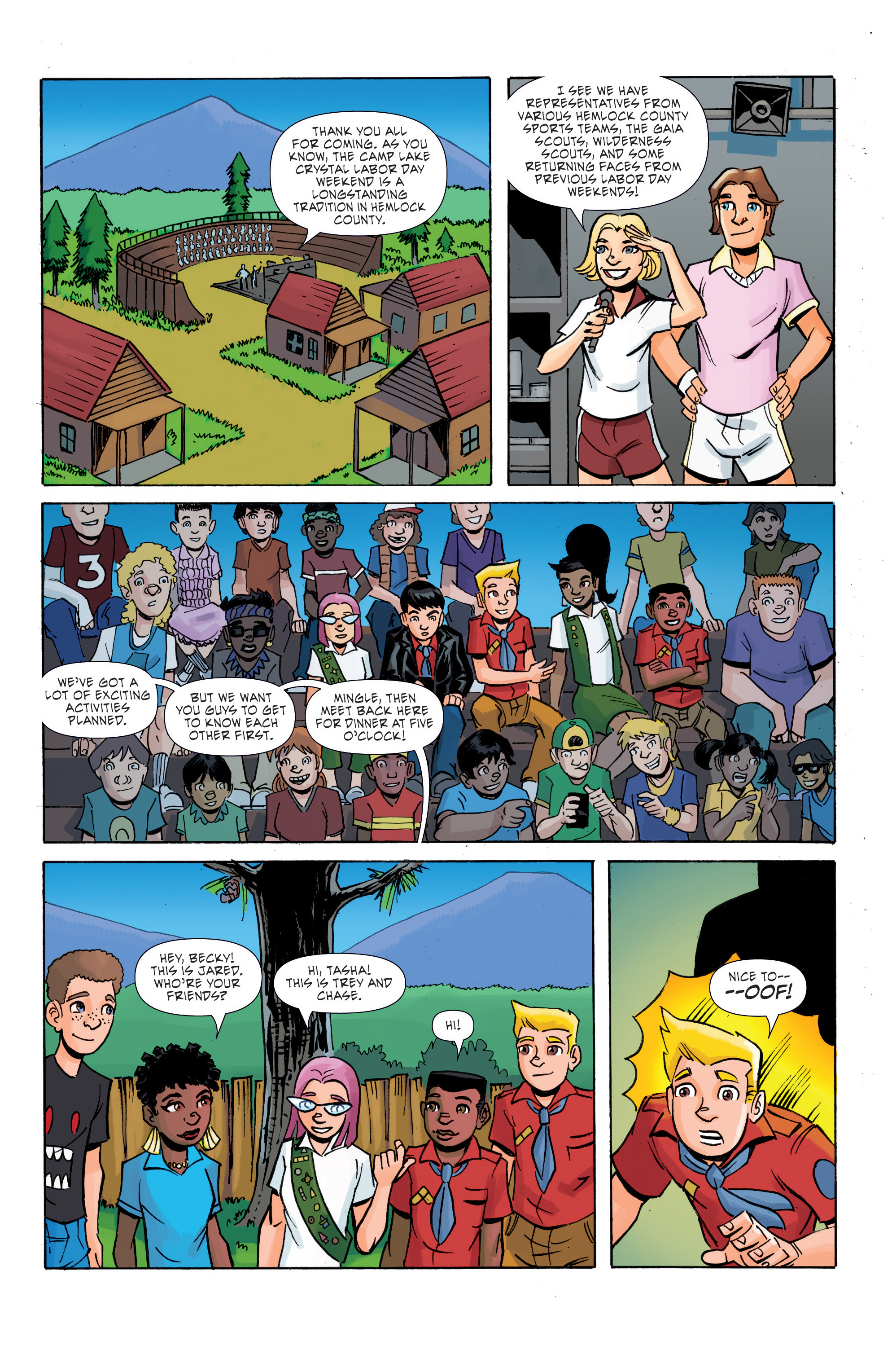 <{ $series->title }} issue 1 - Page 17