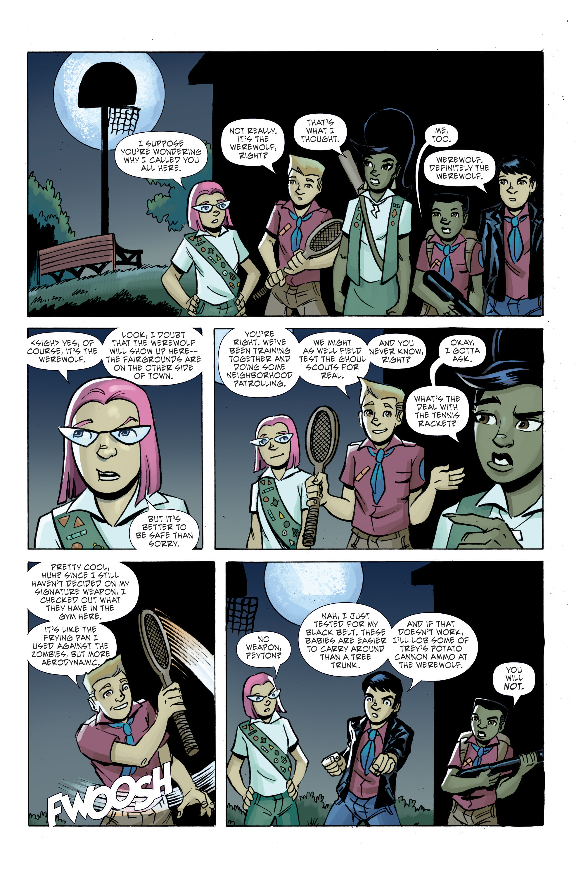 Ghoul Scouts: I Was a Tweenage Werewolf (2018) issue 1 - Page 21