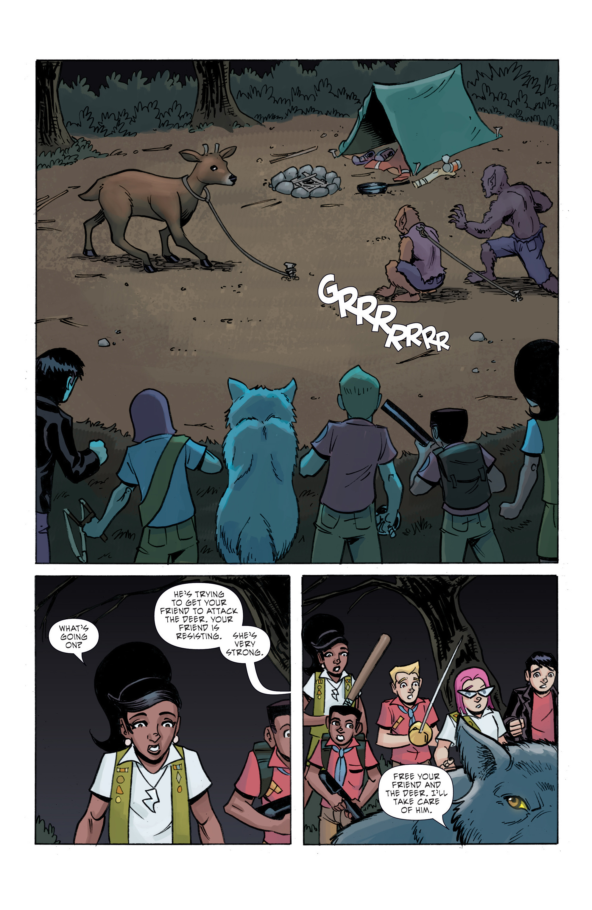 Ghoul Scouts: I Was a Tweenage Werewolf (2018) issue 4 - Page 12