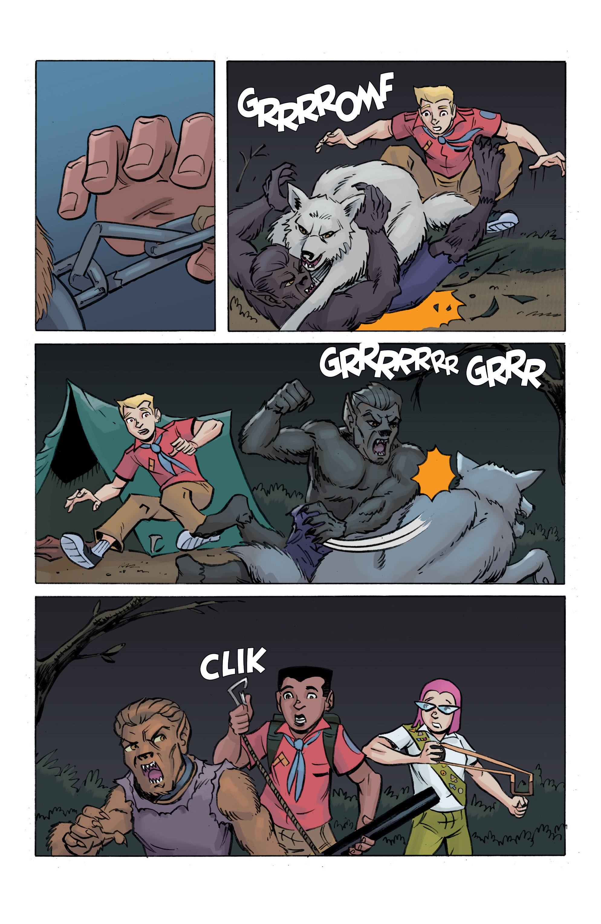 Ghoul Scouts: I Was a Tweenage Werewolf (2018) issue 4 - Page 16