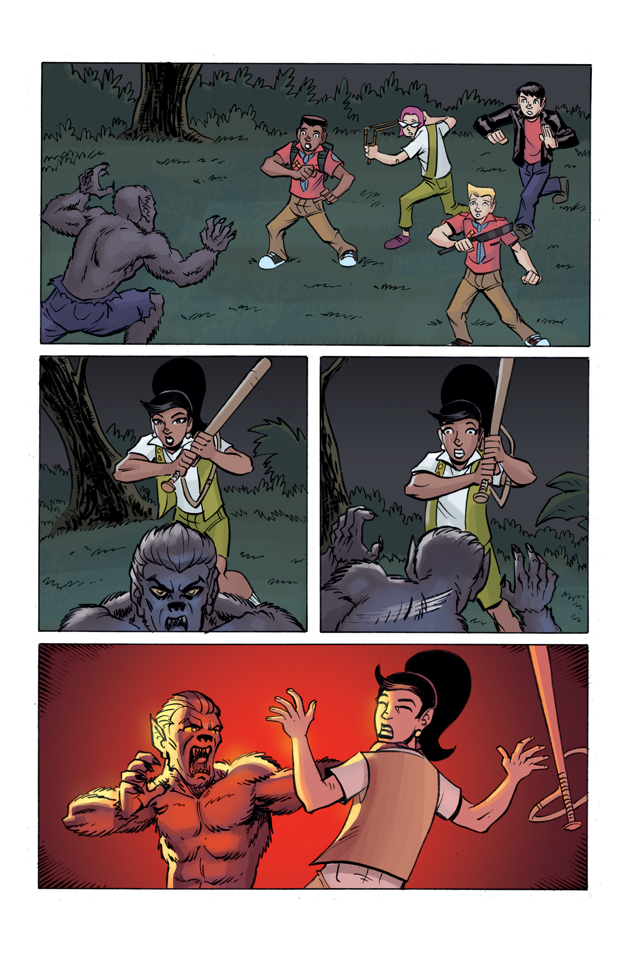 Ghoul Scouts: I Was a Tweenage Werewolf (2018) issue 4 - Page 21