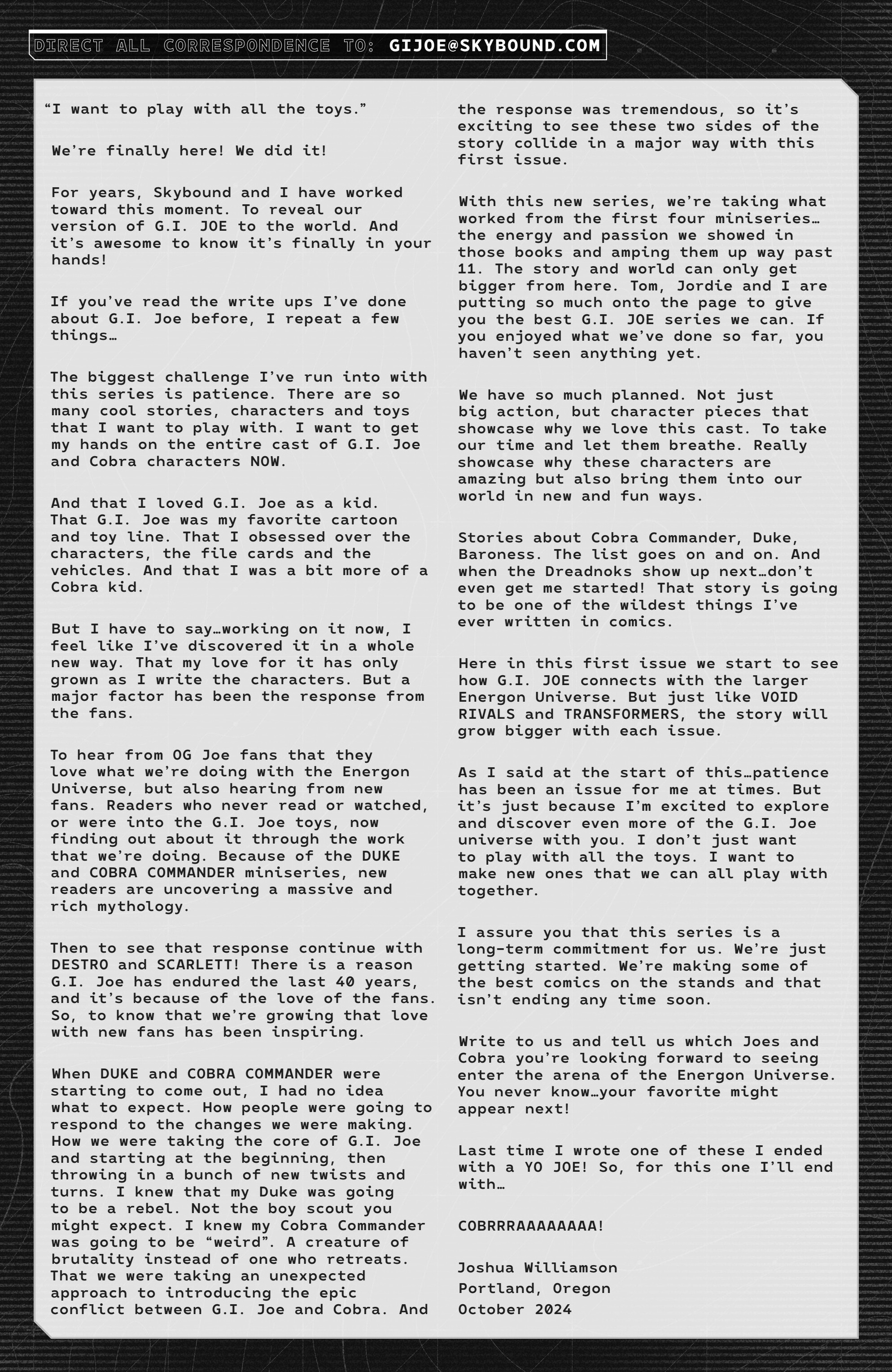 G.I. Joe (2024-): Chapter 1 - Page 31