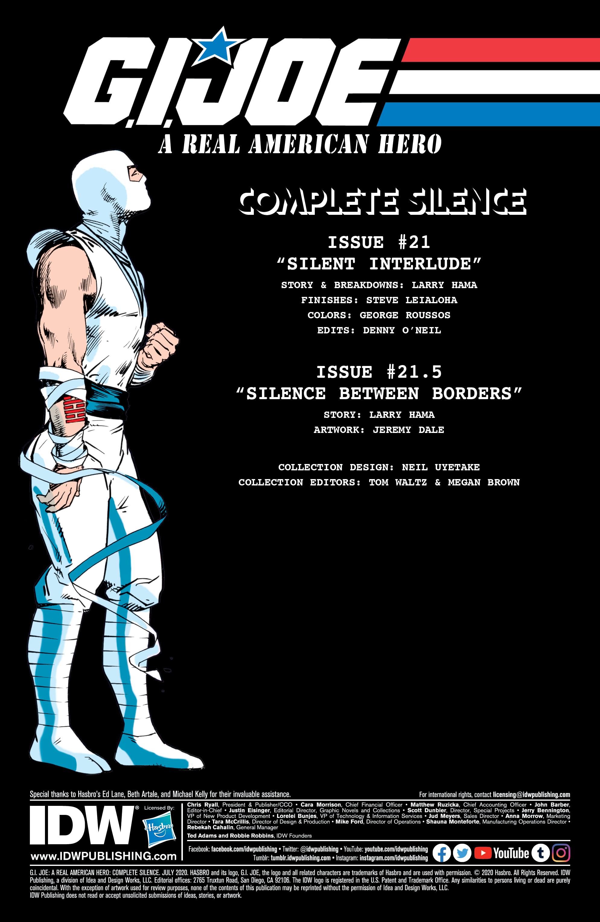 G.I. Joe: A Real American Hero: Complete Silence (2020): Chapter 1 - Page 2
