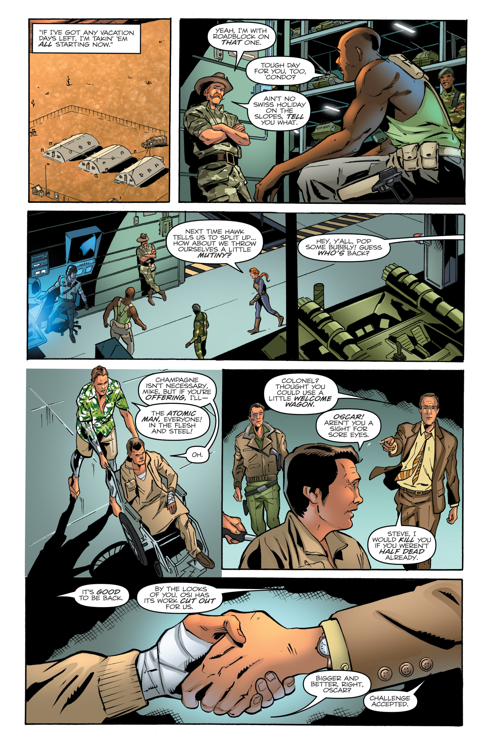 G.I. Joe: A Real American Hero vs. the Six Million Dollar Man (2018) issue 4 - Page 21