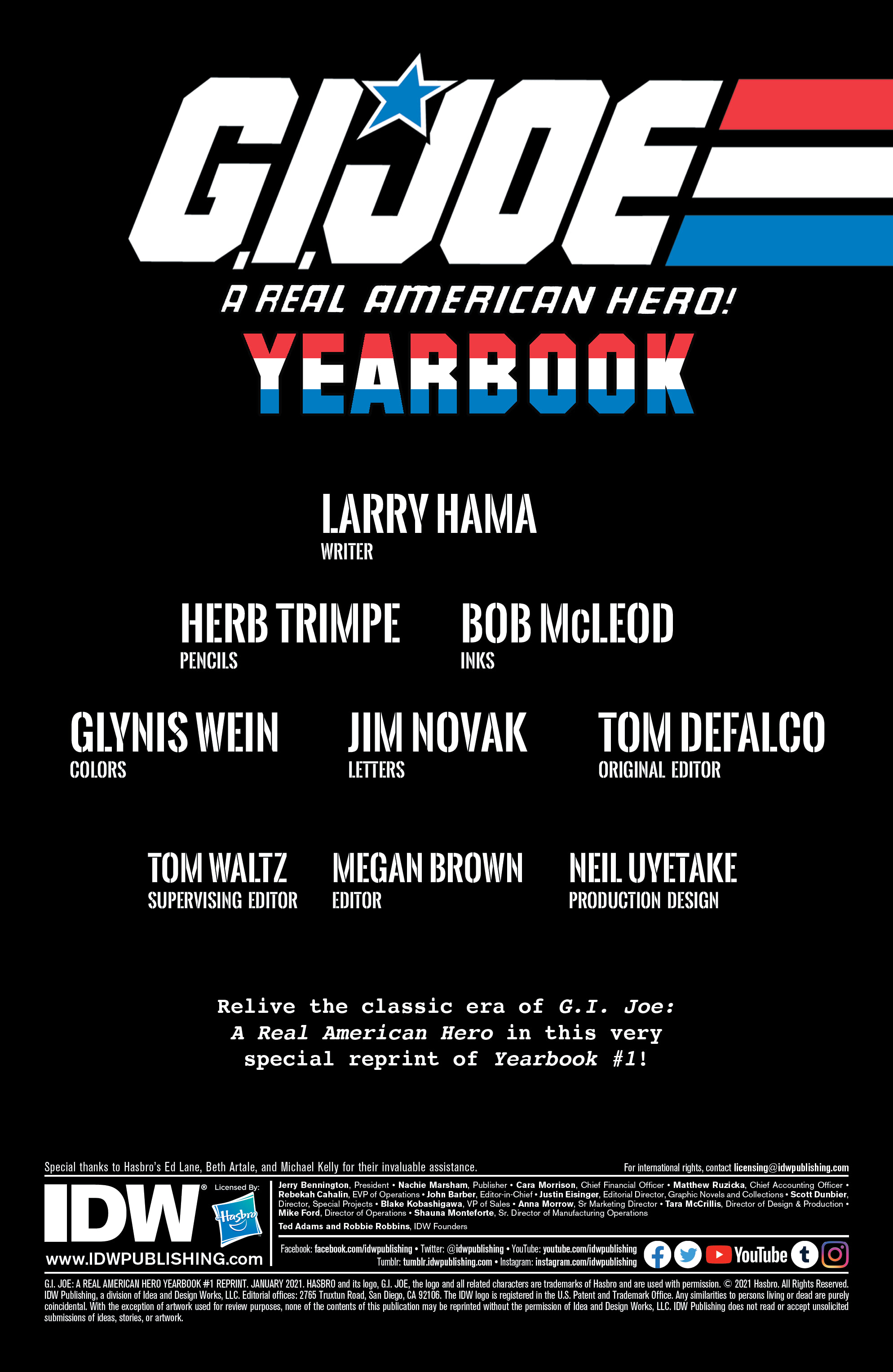 G.I. Joe: A Real American Hero: Yearbook (2021): Chapter 1 - Page 2