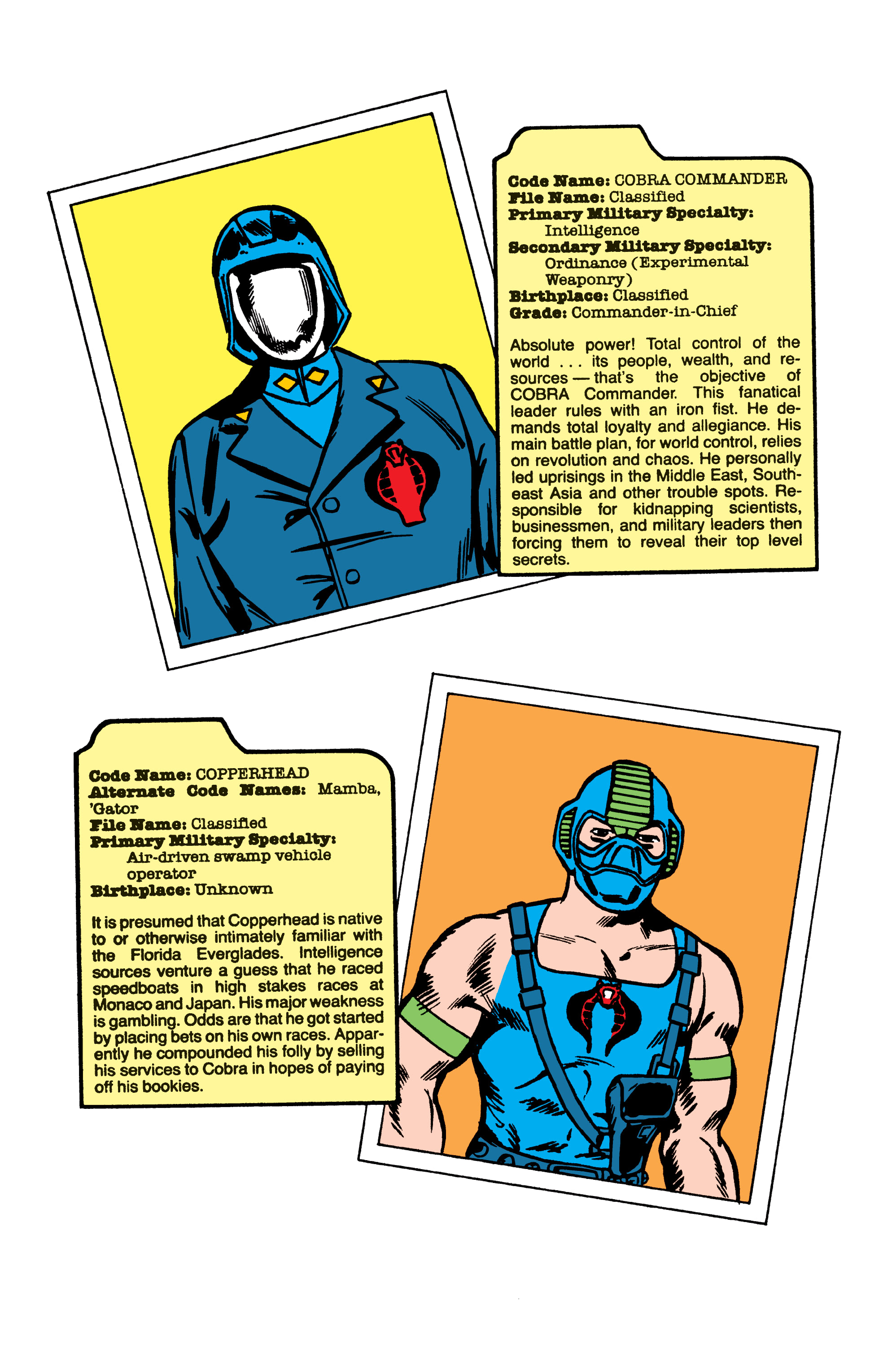 G.I. Joe: A Real American Hero: Yearbook (2021) issue 1 - Page 46