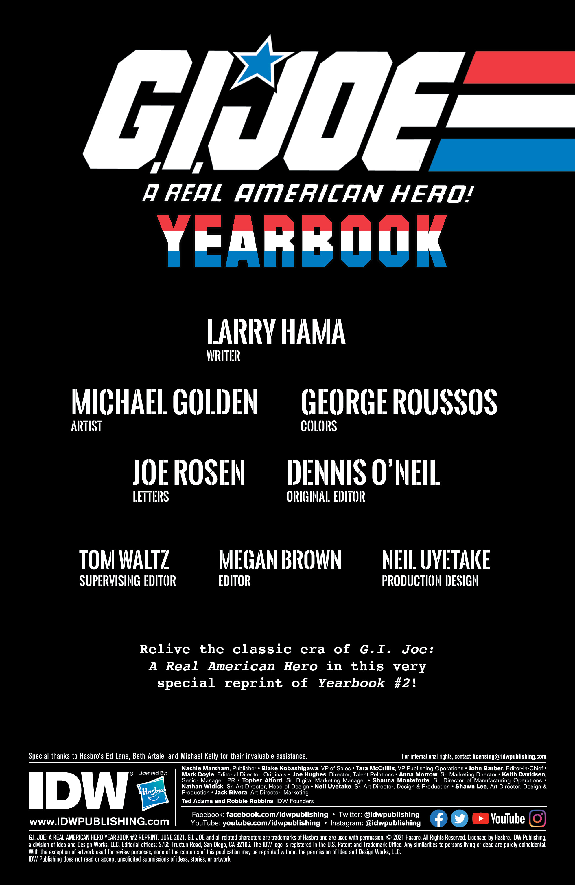 G.I. Joe: A Real American Hero: Yearbook (2021): Chapter 2 - Page 2