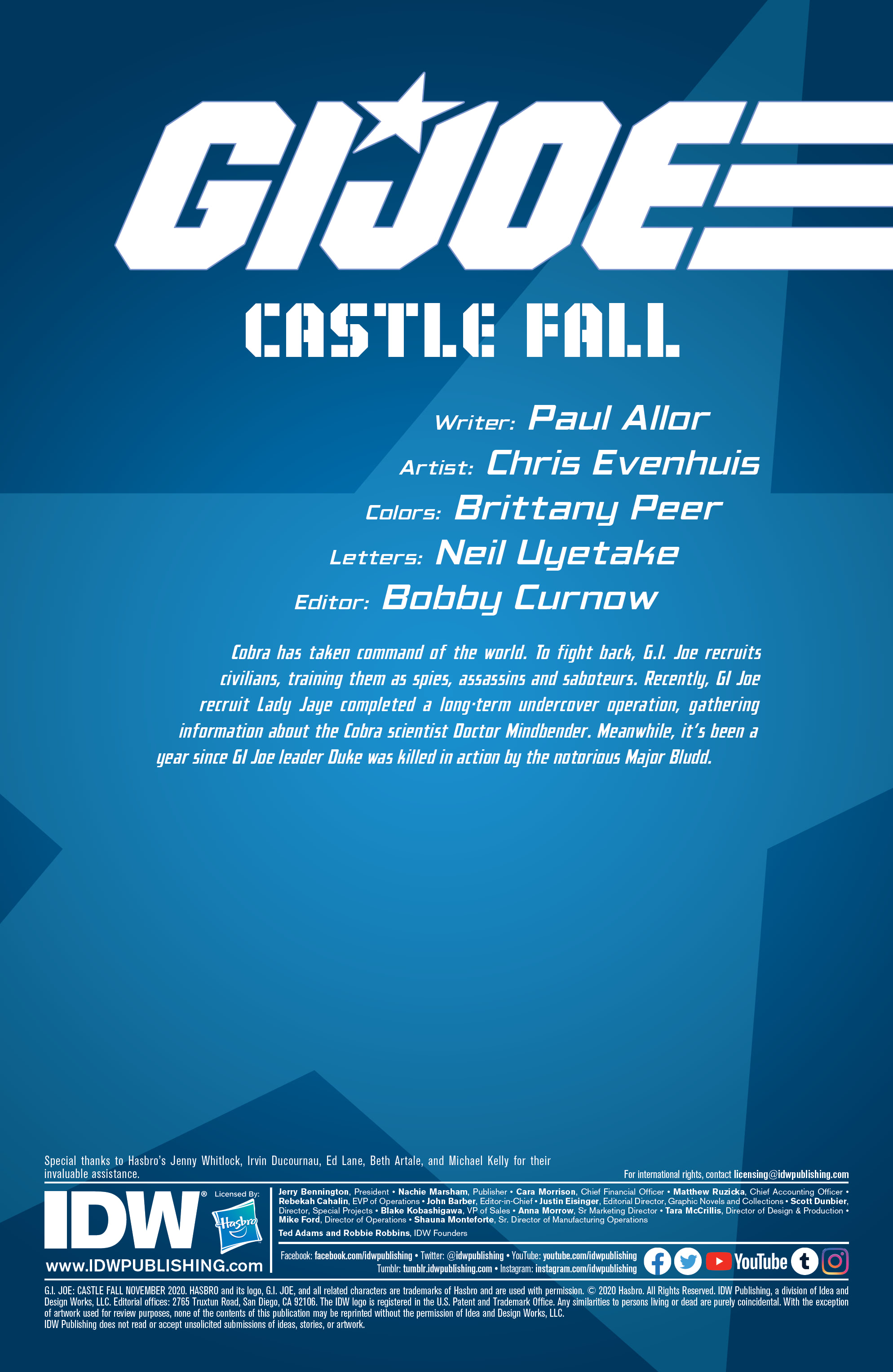 G.I. Joe: Castle Fall (2021): Chapter 1 - Page 2