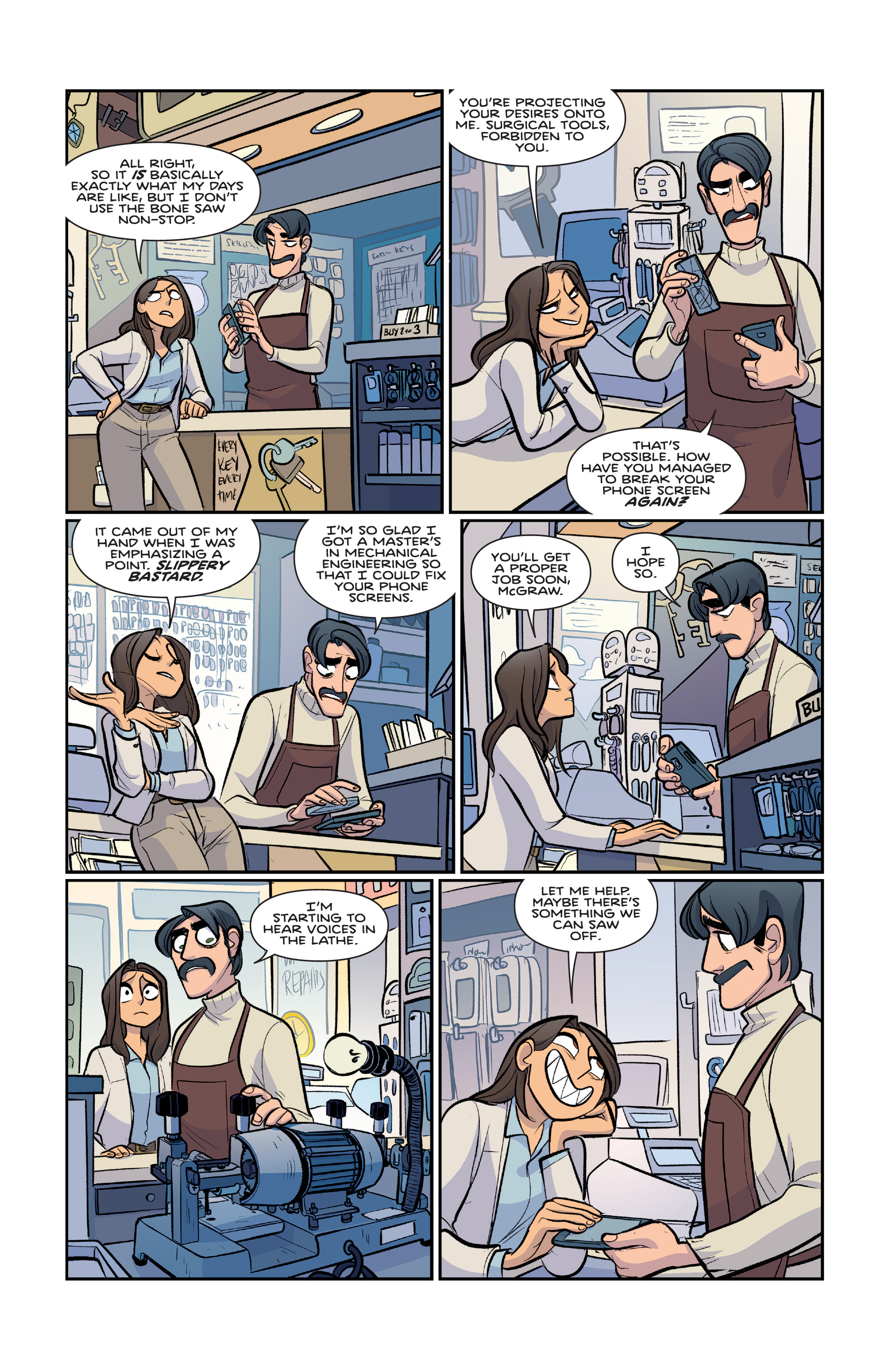 <{ $series->title }} issue 1 - Page 8