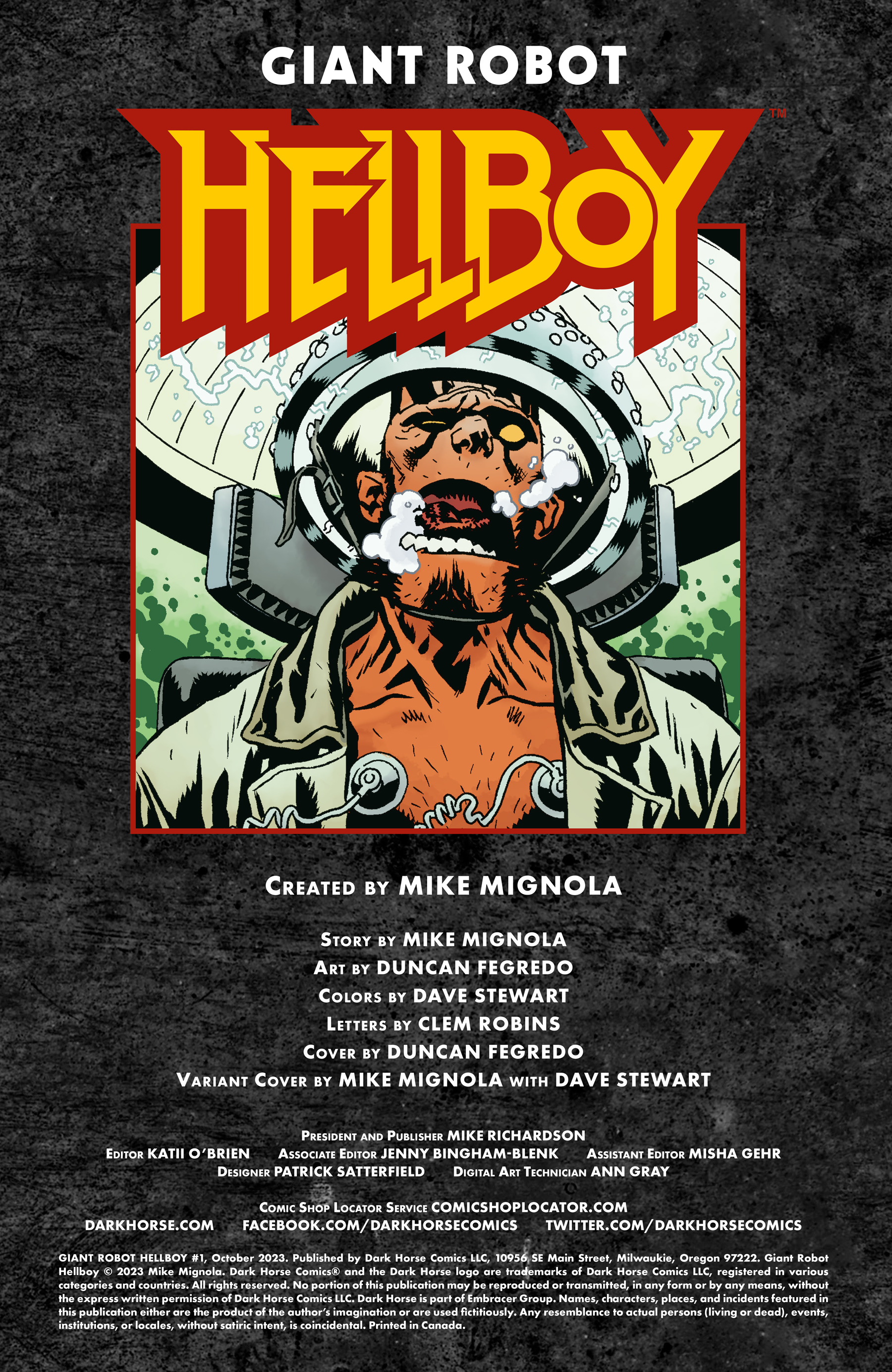 Giant Robot Hellboy (2023-) issue 1 - Page 2