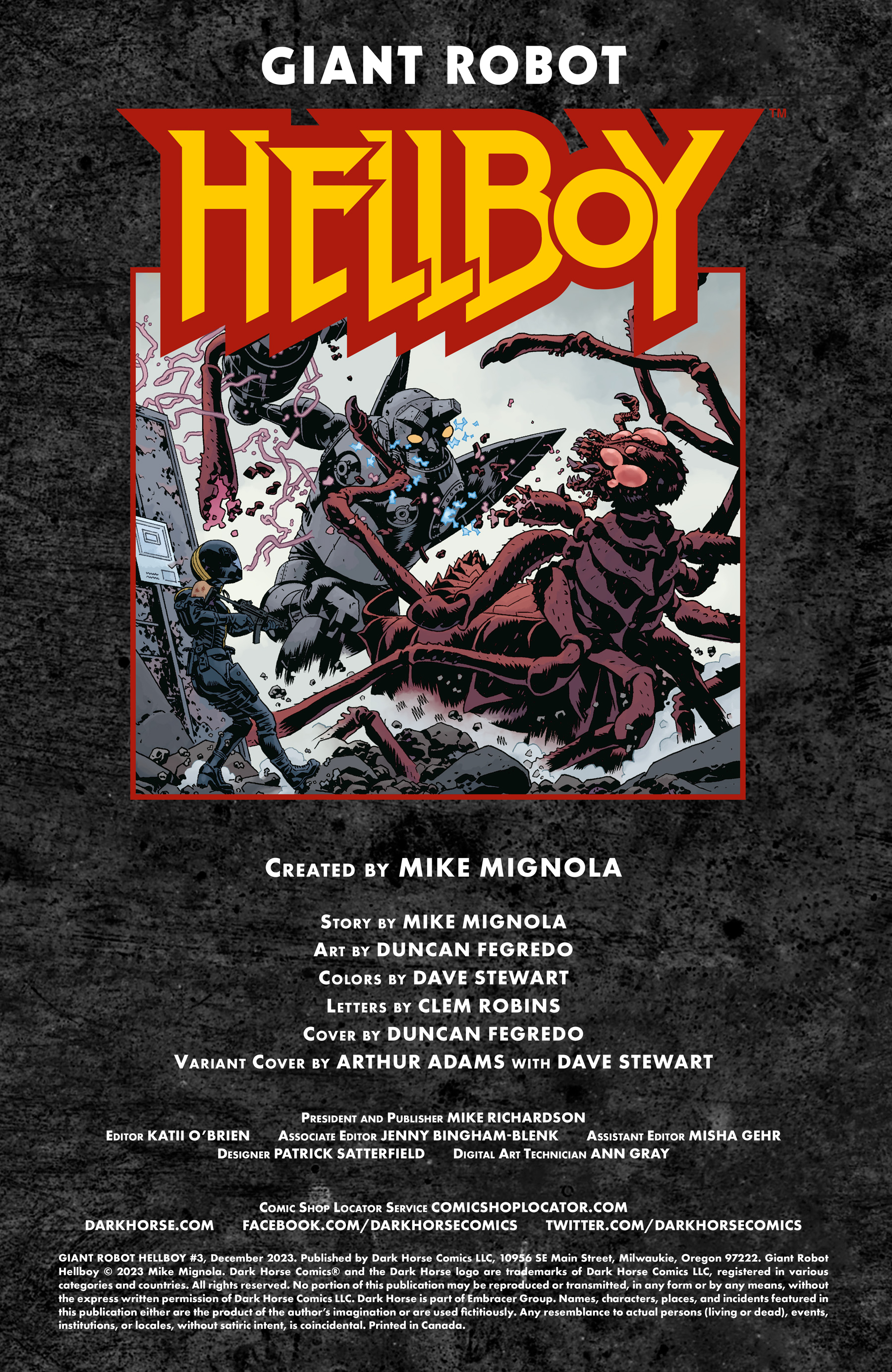 Giant Robot Hellboy (2023-) issue 3 - Page 2