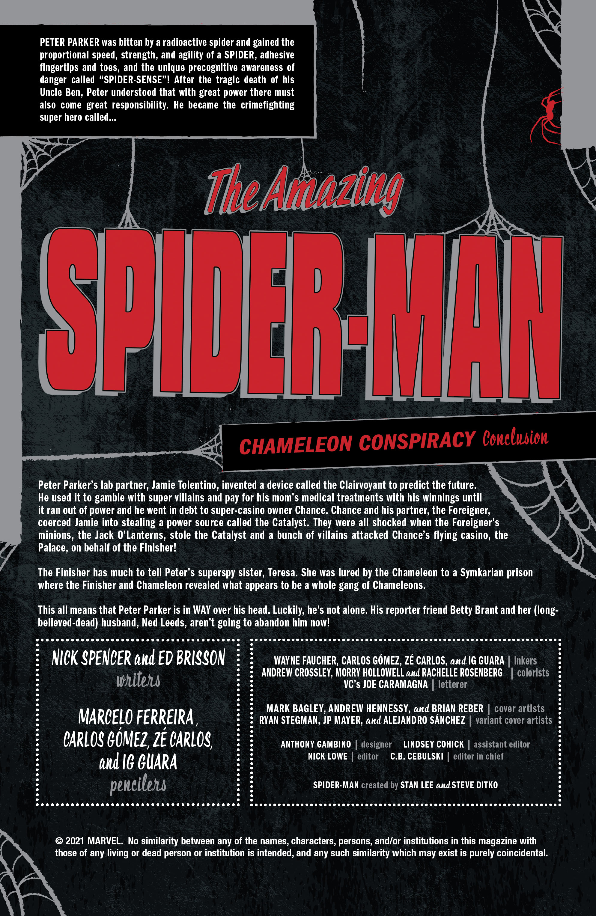 Giant-Size Amazing Spider-Man: Chameleon Conspiracy (2021): Chapter 1 - Page 2