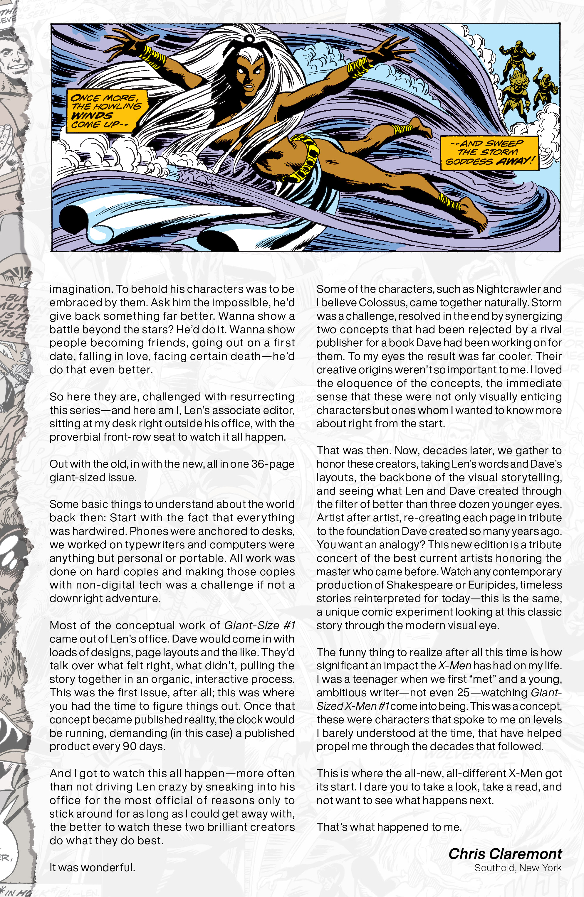 Giant-Size X-Men: Tribute To Wein & Cockrum (2020) issue 1 - Page 43