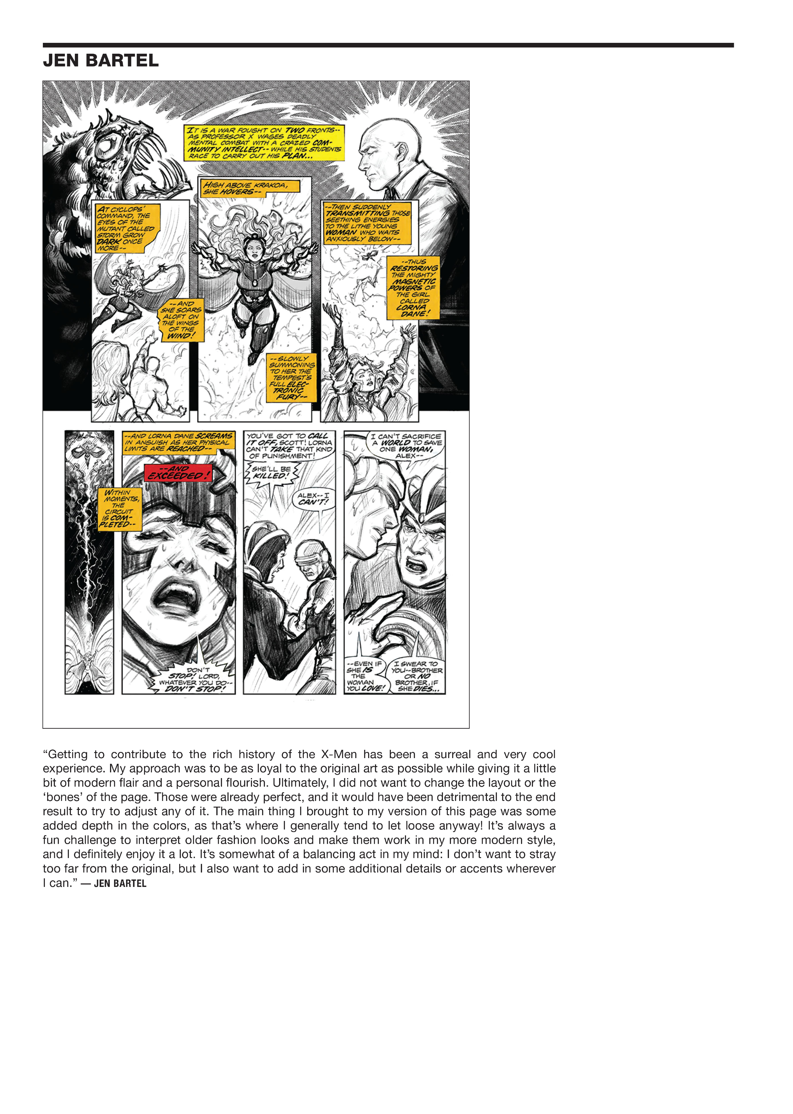 Giant-Size X-Men: Tribute To Wein & Cockrum Gallery Edition (2021) issue 1 - Page 157