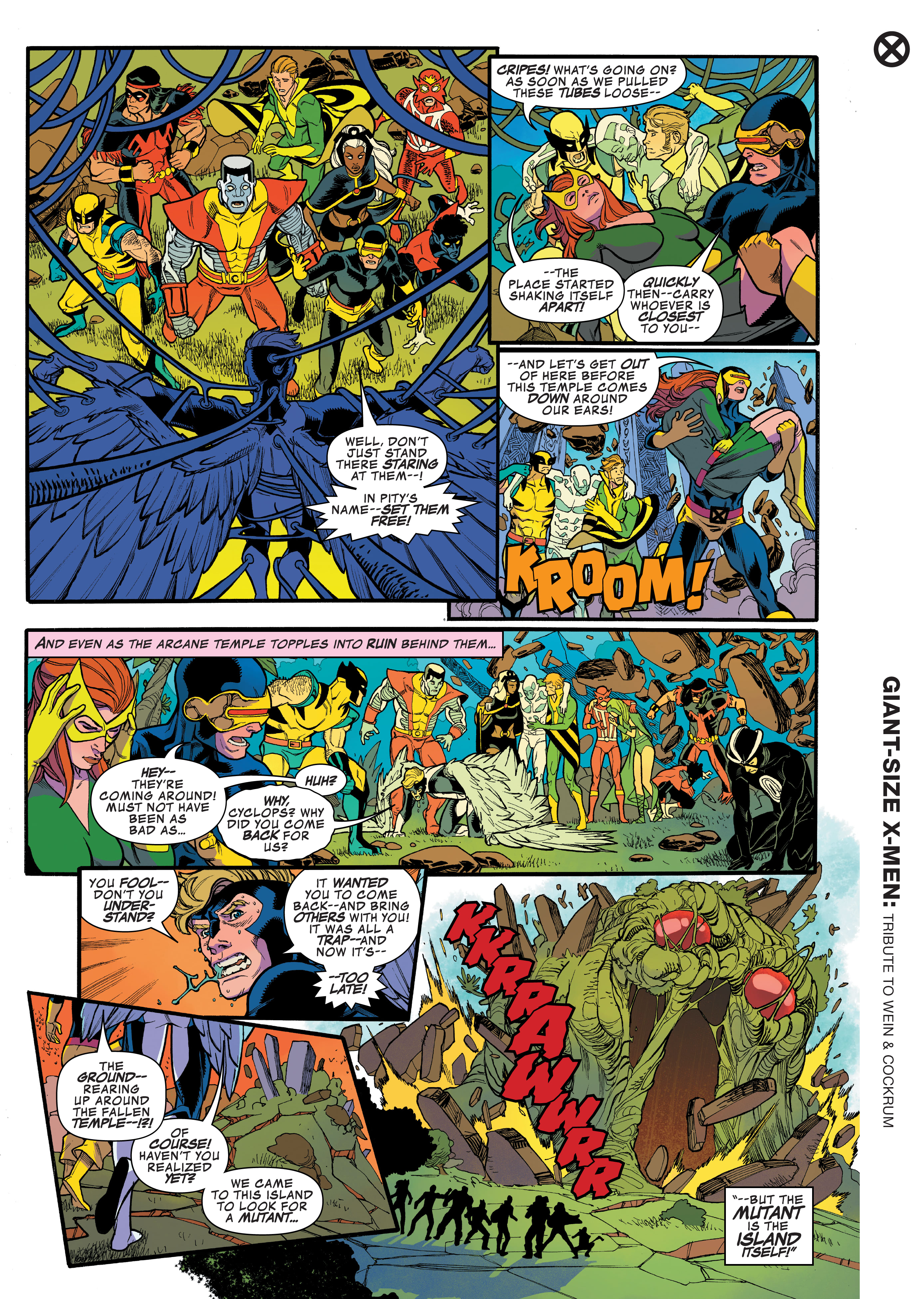 Giant-Size X-Men: Tribute To Wein & Cockrum Gallery Edition (2021) issue 1 - Page 32