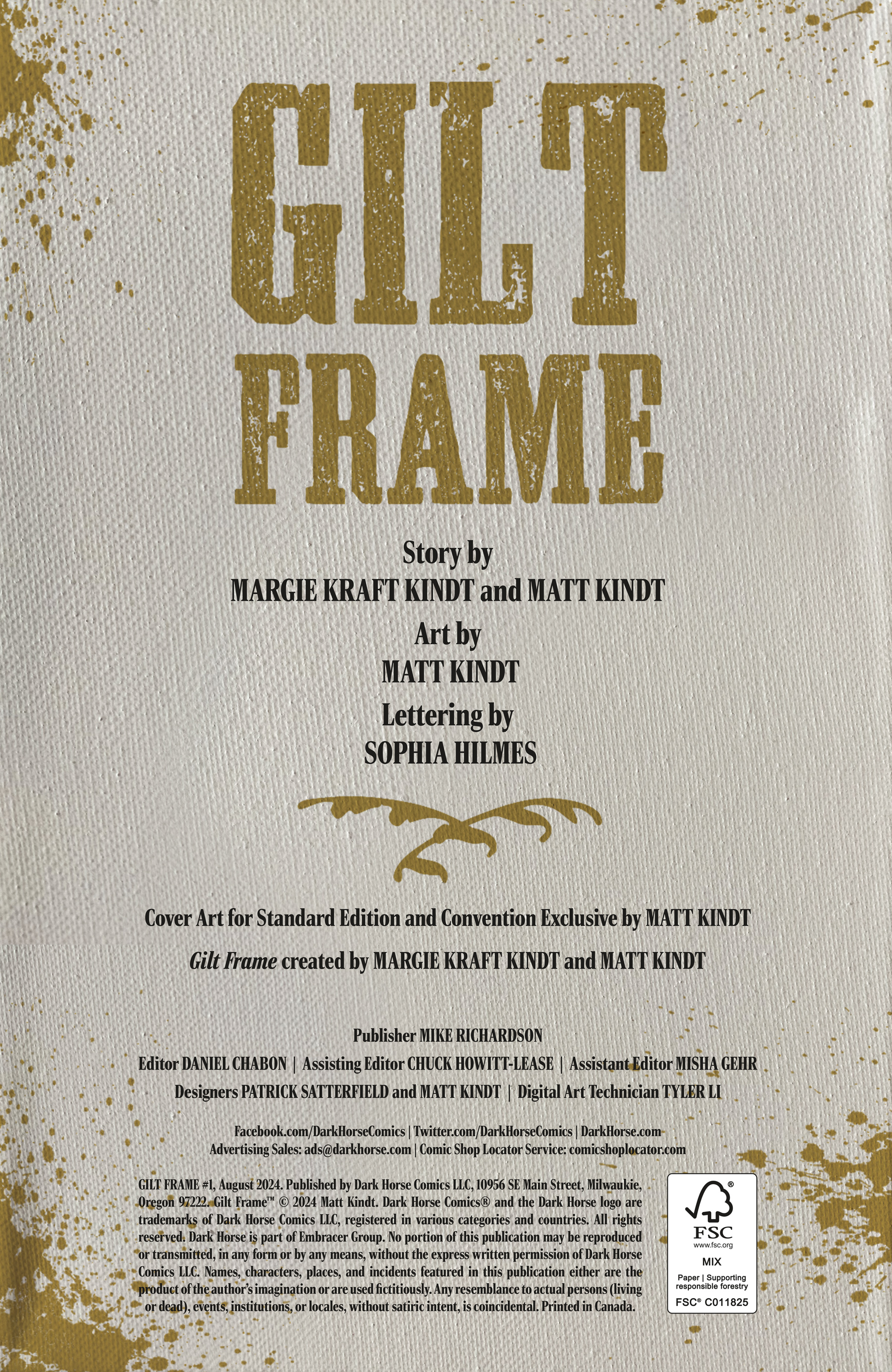 Gilt Frame (2024-) issue 1 - Page 2