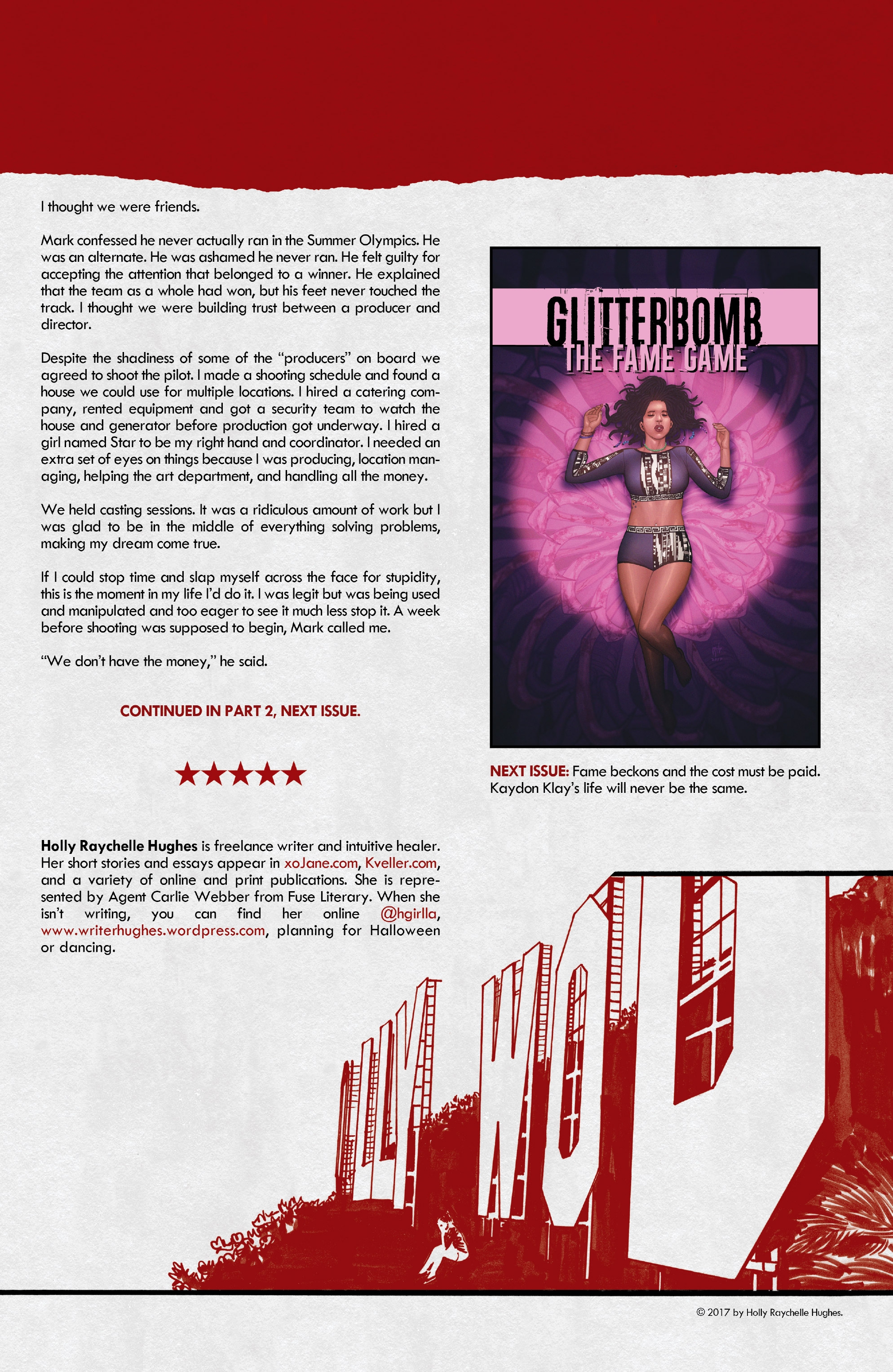 Glitterbomb: The Fame Game (2017) issue 3 - Page 26