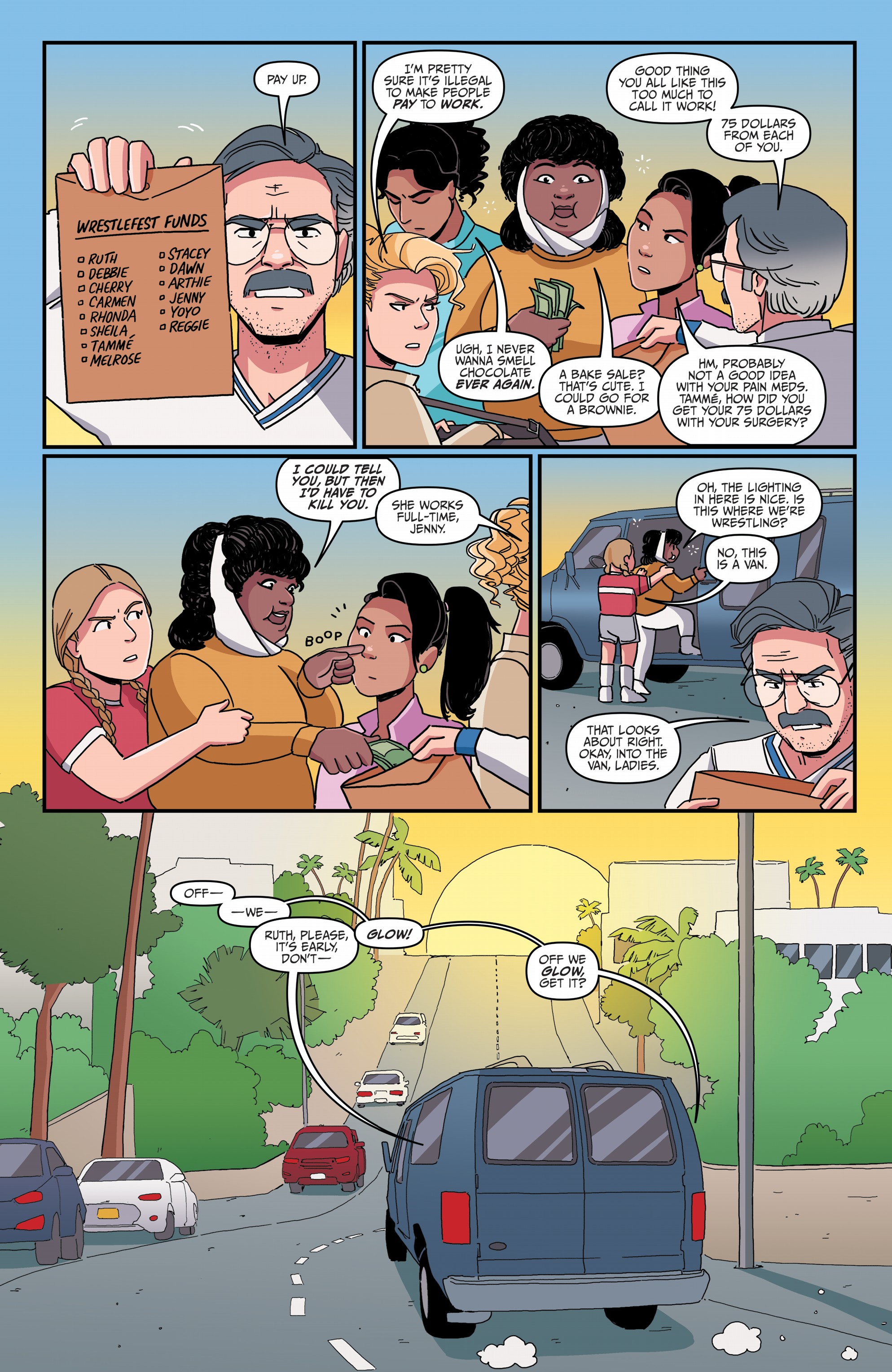 GLOW (2019-): Chapter 1 - Page 17