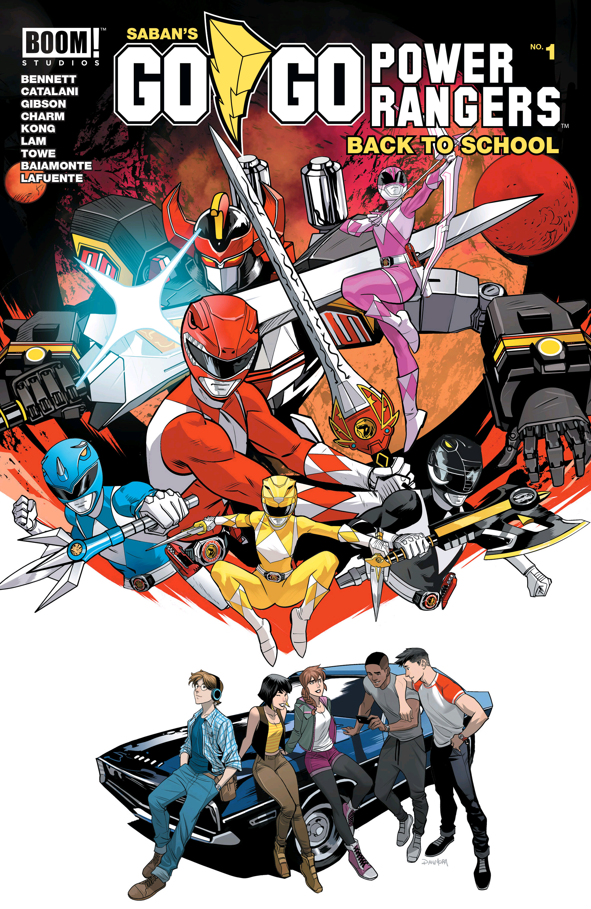 Go Go Power Rangers: Back to School (2018-): Chapter 1 - Page 1