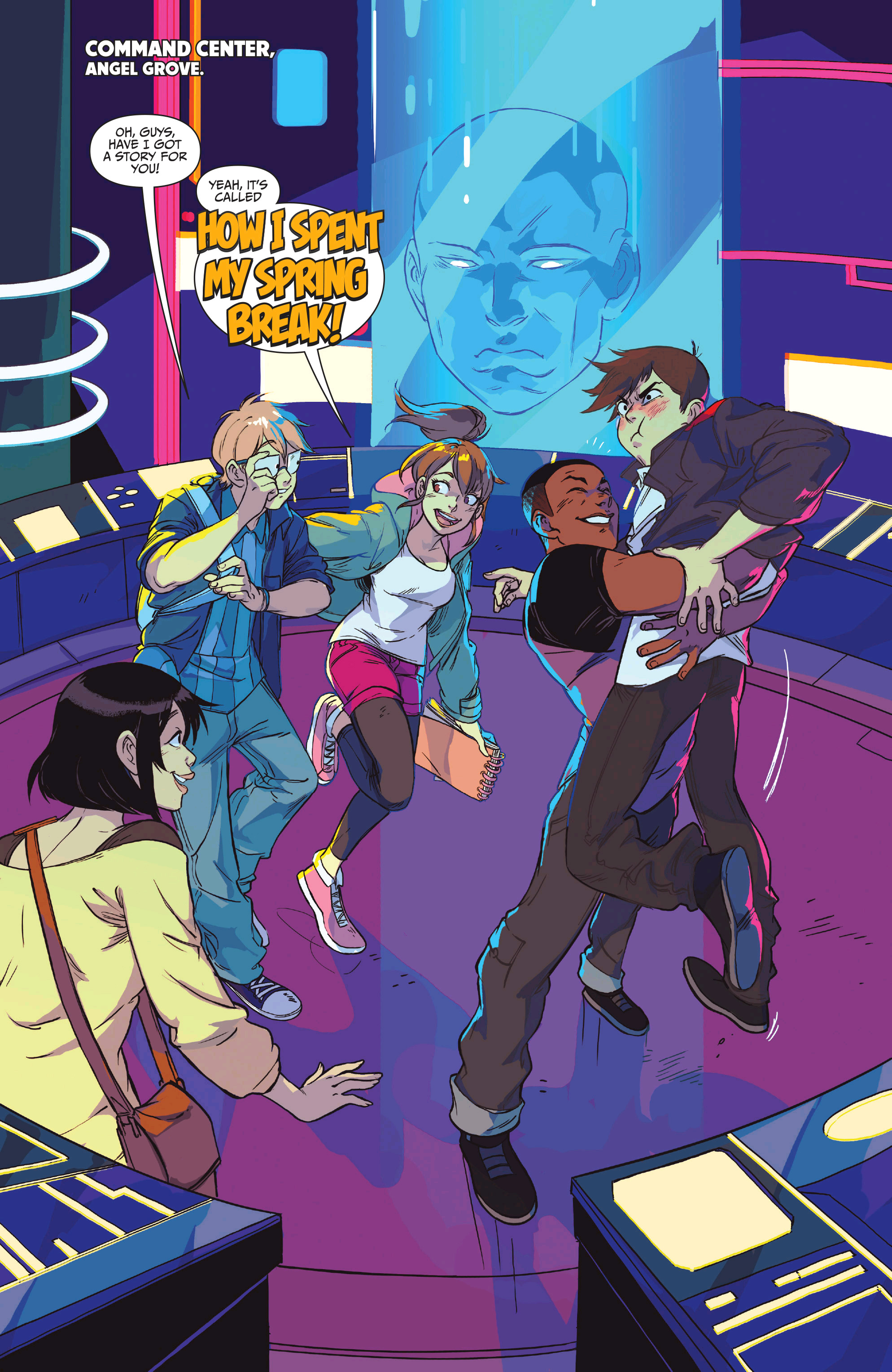 Go Go Power Rangers: Back to School (2018-): Chapter 1 - Page 3